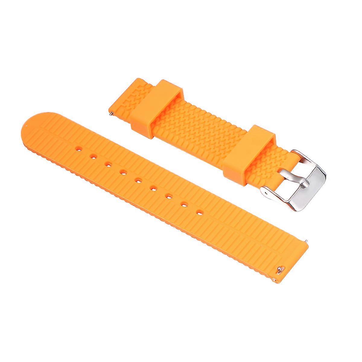 Watchband Replacement Environmentally Friendly for Watch 2Pcs Orange