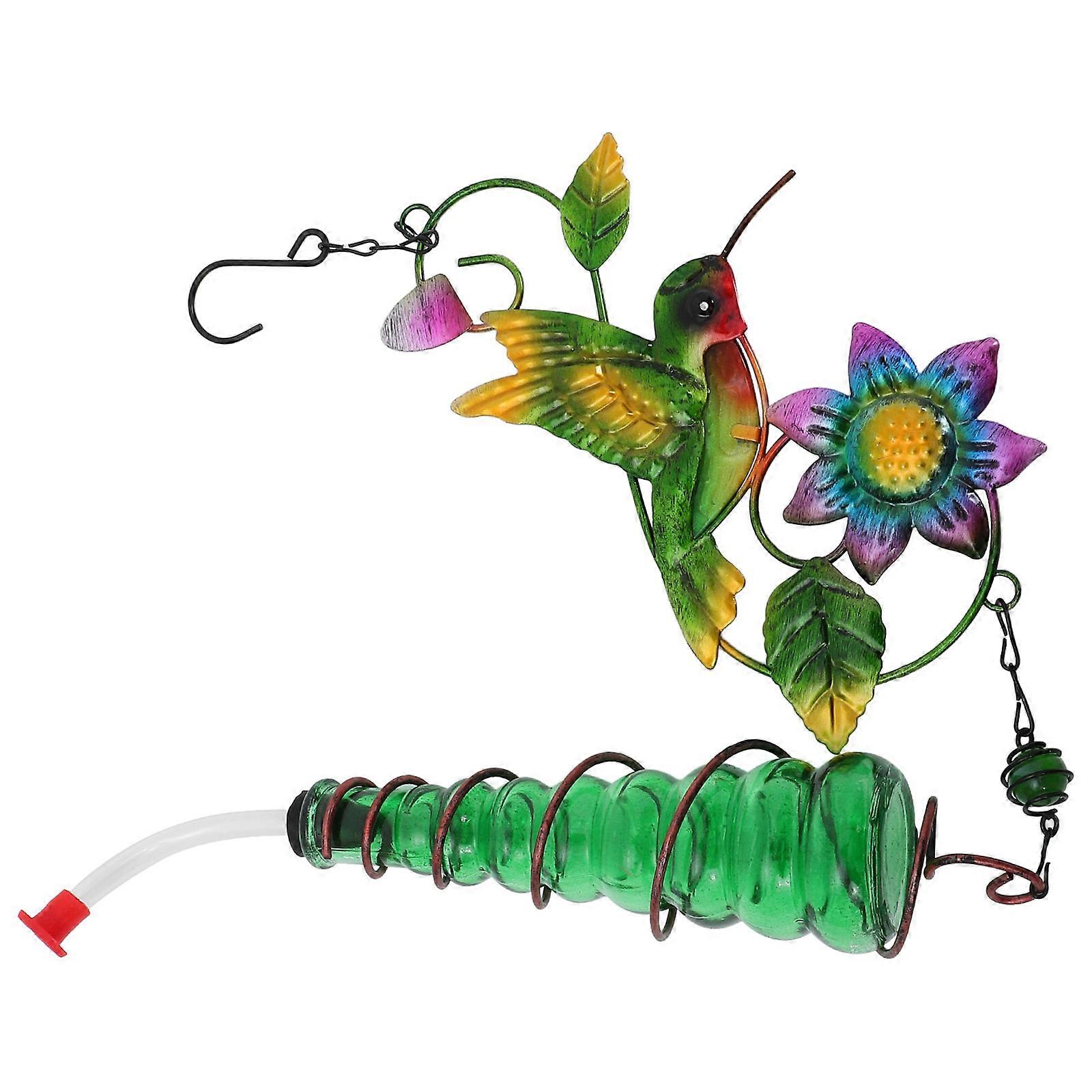Hummingbird Feeder Vintage Water Feeder Decor 2Pcs