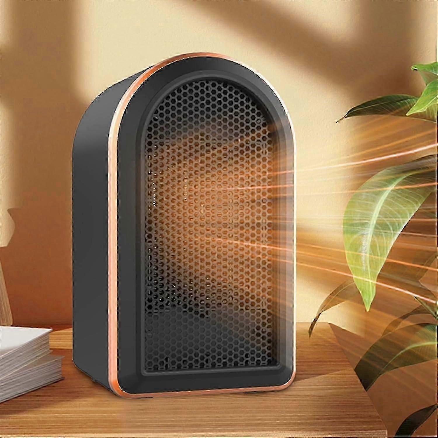350w Space Usb Powered Heater Fan Portable Fan Fast Heating Thermostat Home
