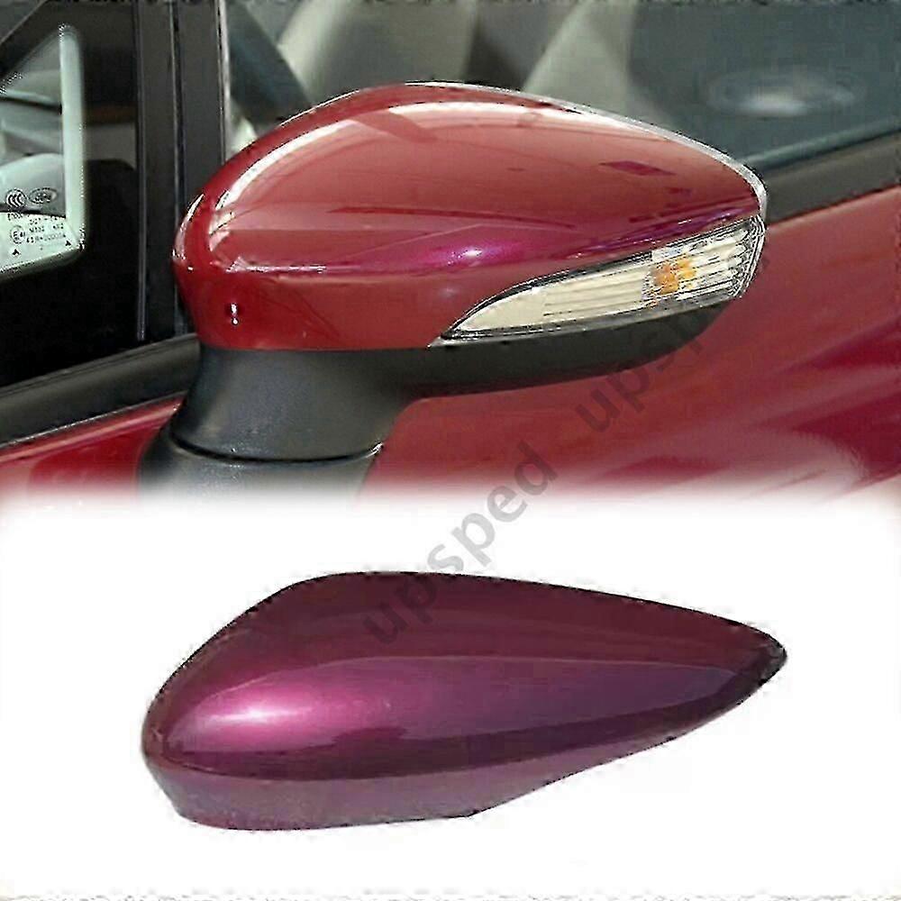 Ford Fiesta 2009-2017 Left Driver Side Purple Wing Mirror Cap Cover