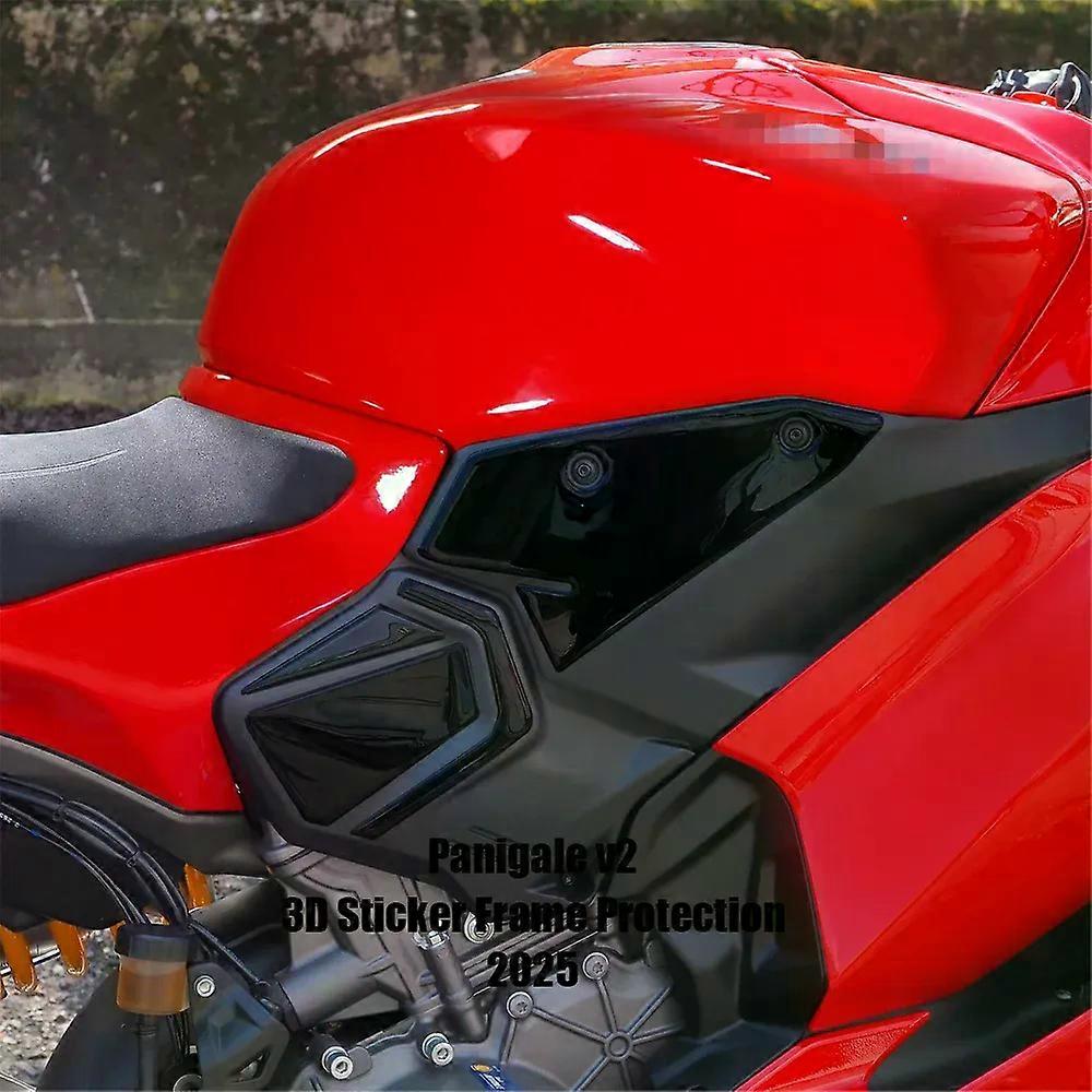 3D Motorcycle Stickers for Panigale V2 v2 Protective Frame Decorative Decals 2025