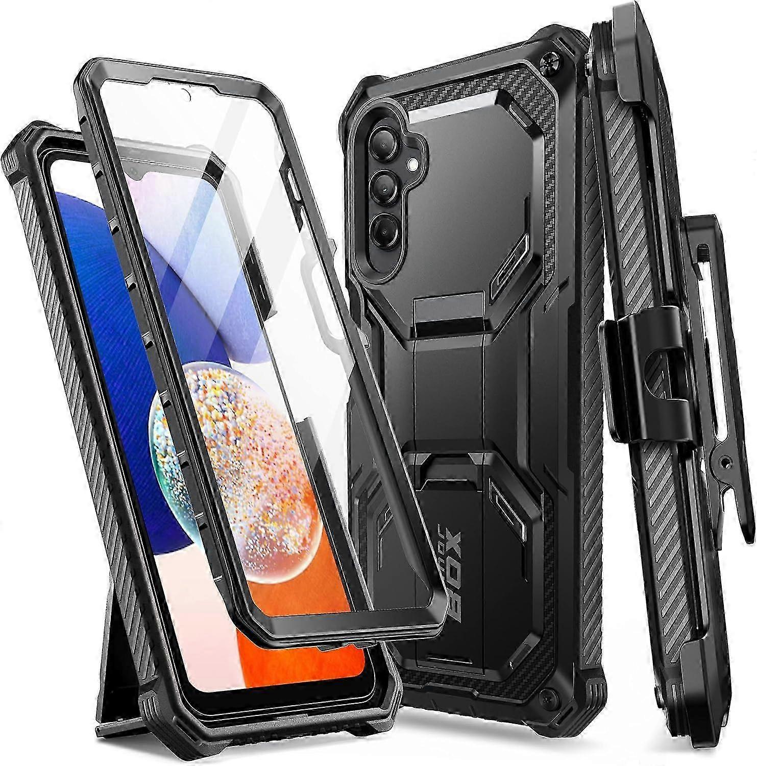 Armorbox for Samsung Galaxy A14 Case (Black) Black 25-26