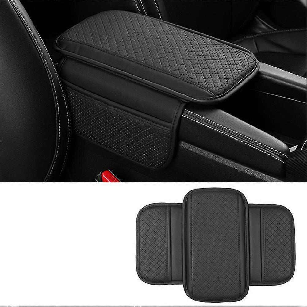 Car Armrest Cushion Cover Interior Center Console Mat Protector Pad 1pcs