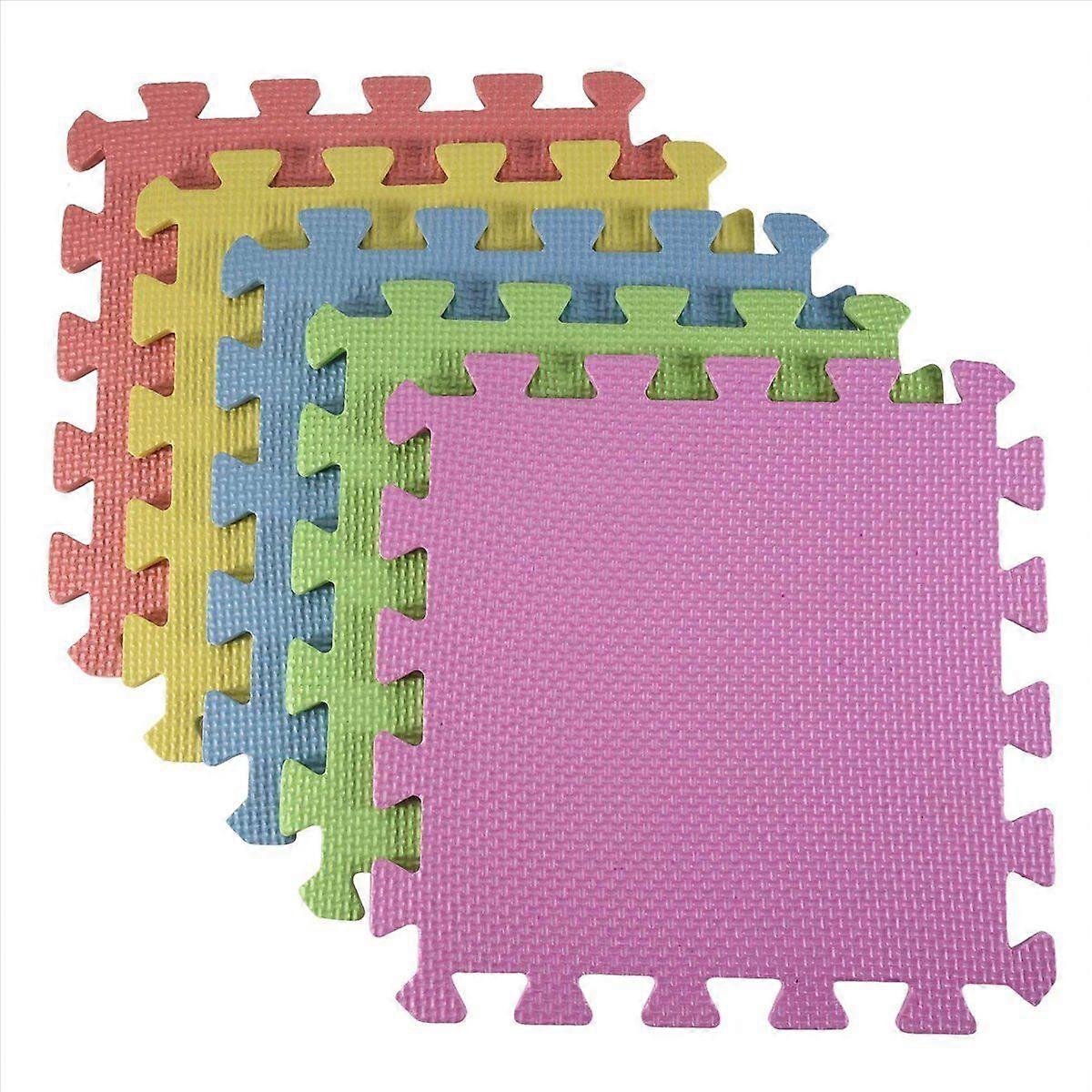 Play Mats Puzzle Modular Colored 20 Pieces 30X30 cm for Tatami
