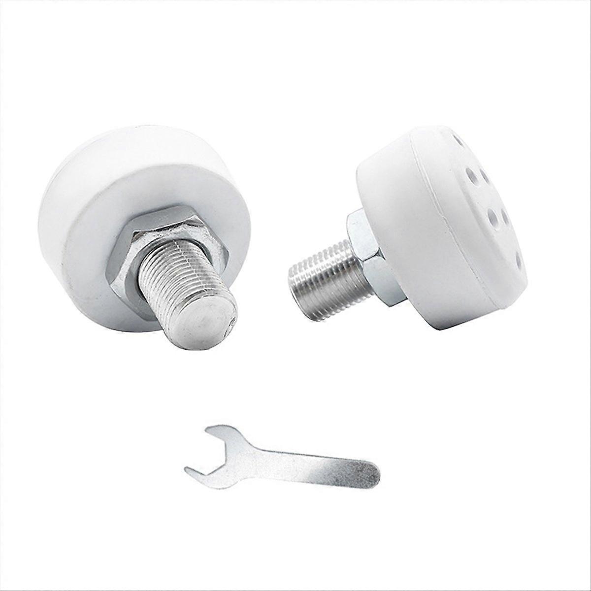 Quad Skates Break Front Rulleskøyter Stop Brems Hvit