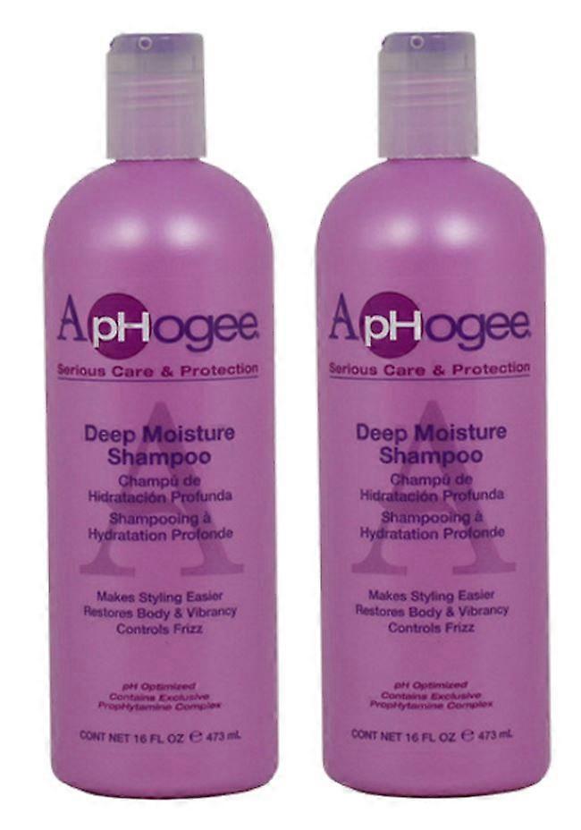 Aphogee Deep Moisture Shampoo 473ml (2-Pack)