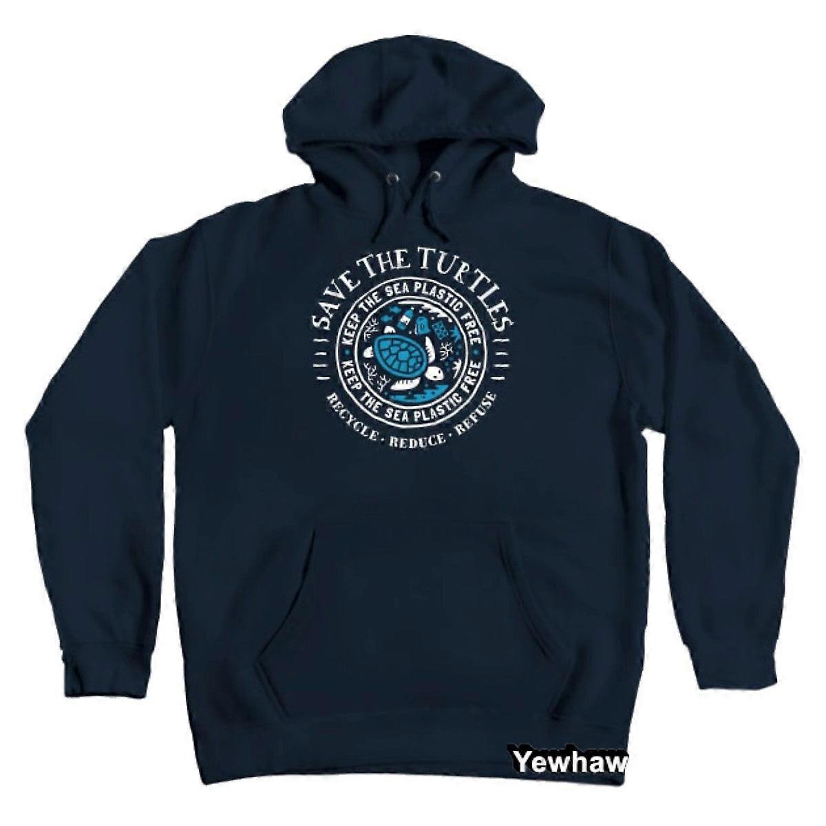Save The Turtles - Keep The Sea Plastic Free Kapuzenpullover