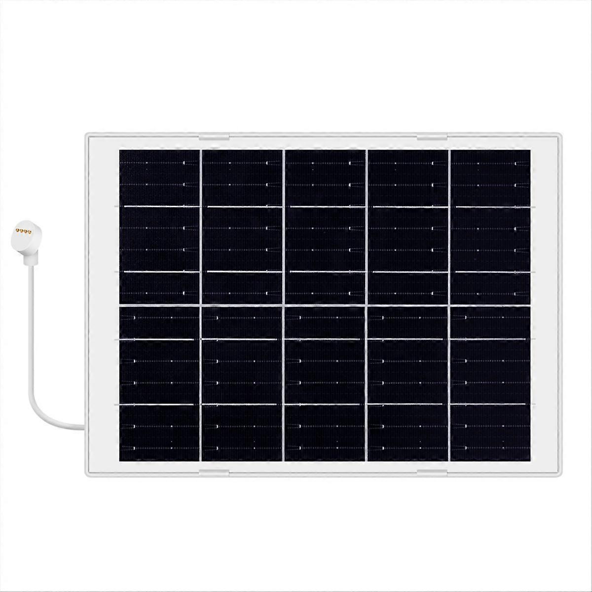 8W Solar Panel with Extension Cable for Camera Security Camera