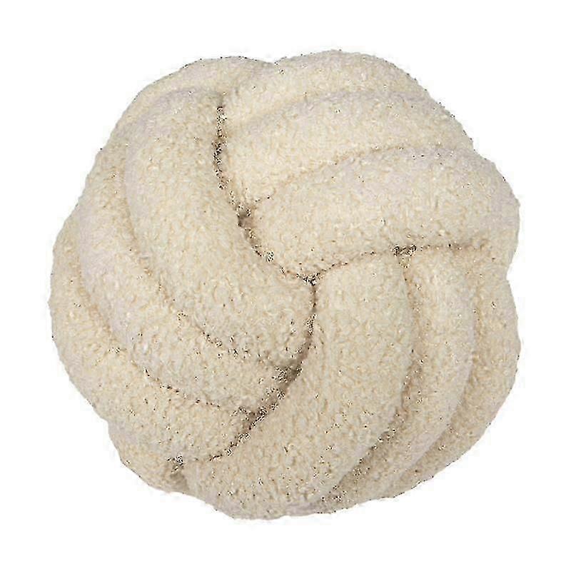 Almofada de bola trançada à mão para sofá e sala de estar.