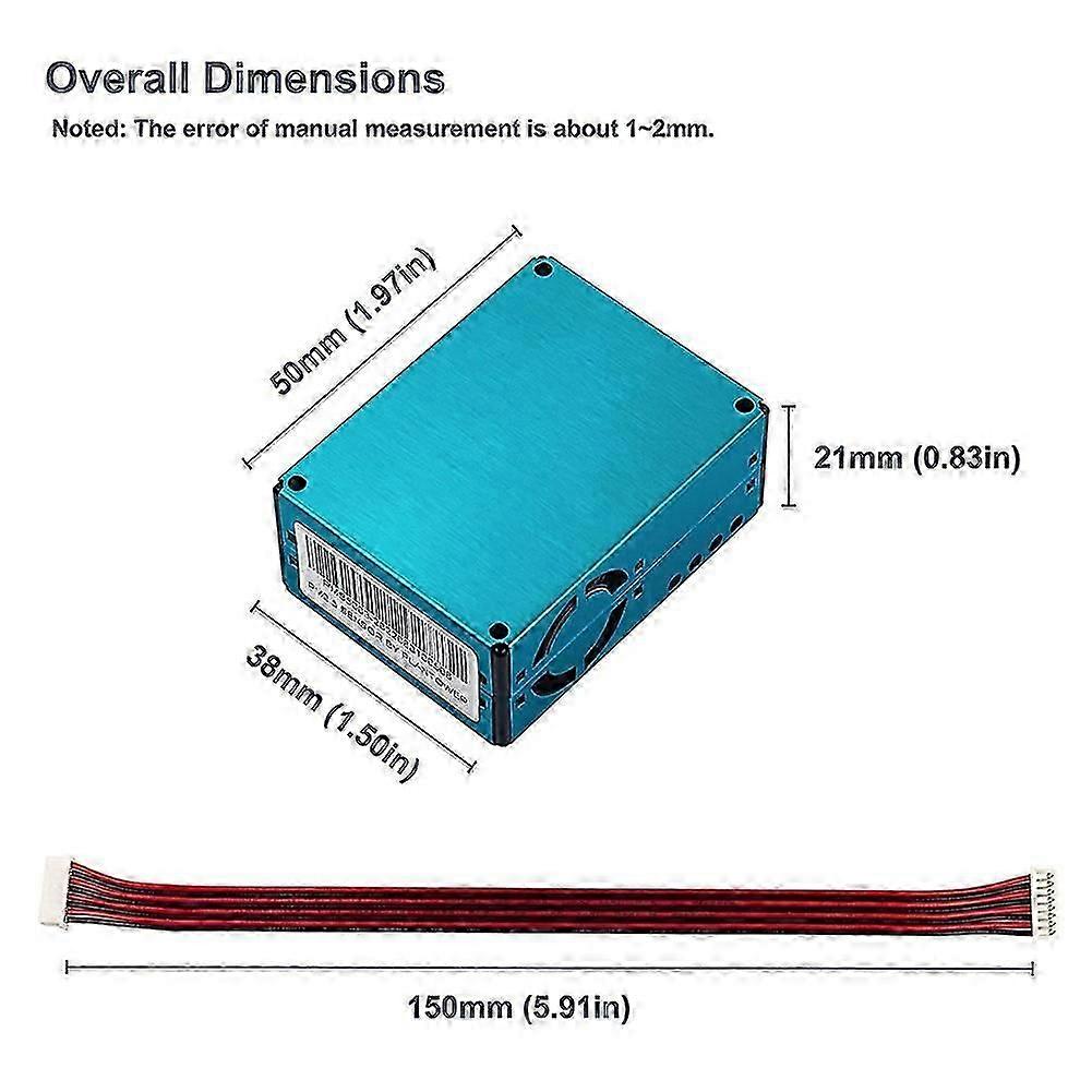 PMS5003 PM2.5 PM10 Quality Detection Sensor Digital Particle Sensor