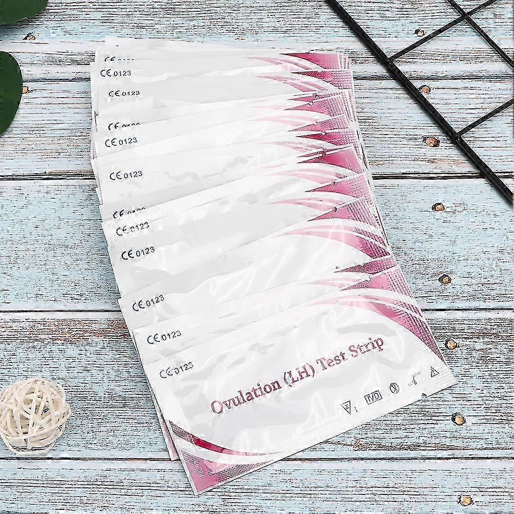 20pcs Ovulation Test Strip Home Accuracy Urine LH Test Strip Detection Indicator