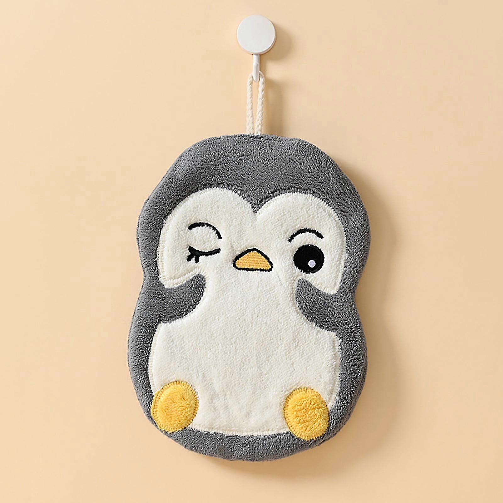 ZKCCNUK Kitchen Hand Towel - Quick-Drying, Double-Layer Thickened Coral Velvet, Absorbent & Soft, Hanging Style for Home & Kitchen Use