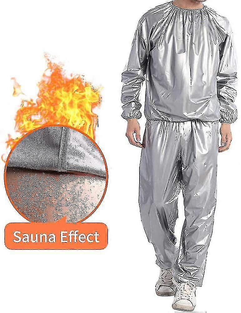 サウナユニセックスワークアウト痩身服のためのアンチリップスウェットスーツ