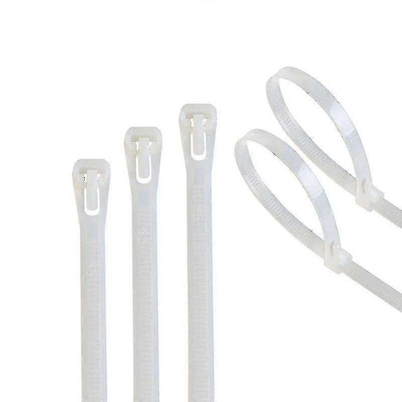 Cable Tie Set, Hook Loop Straps, Cable Organizer (100 Pieces)