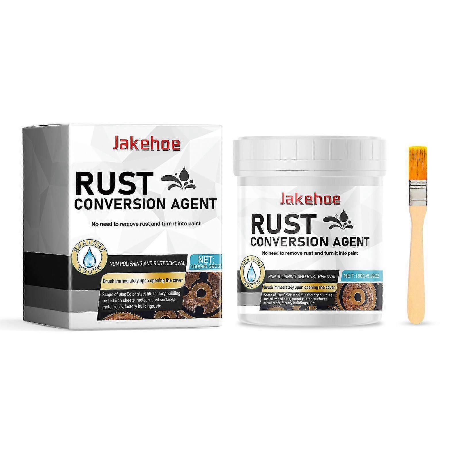 metal rust prevention agent includes citric acid, epoxy resin, zinc powder. It can convert red rust into a solid black polymer layer, effectively remo
