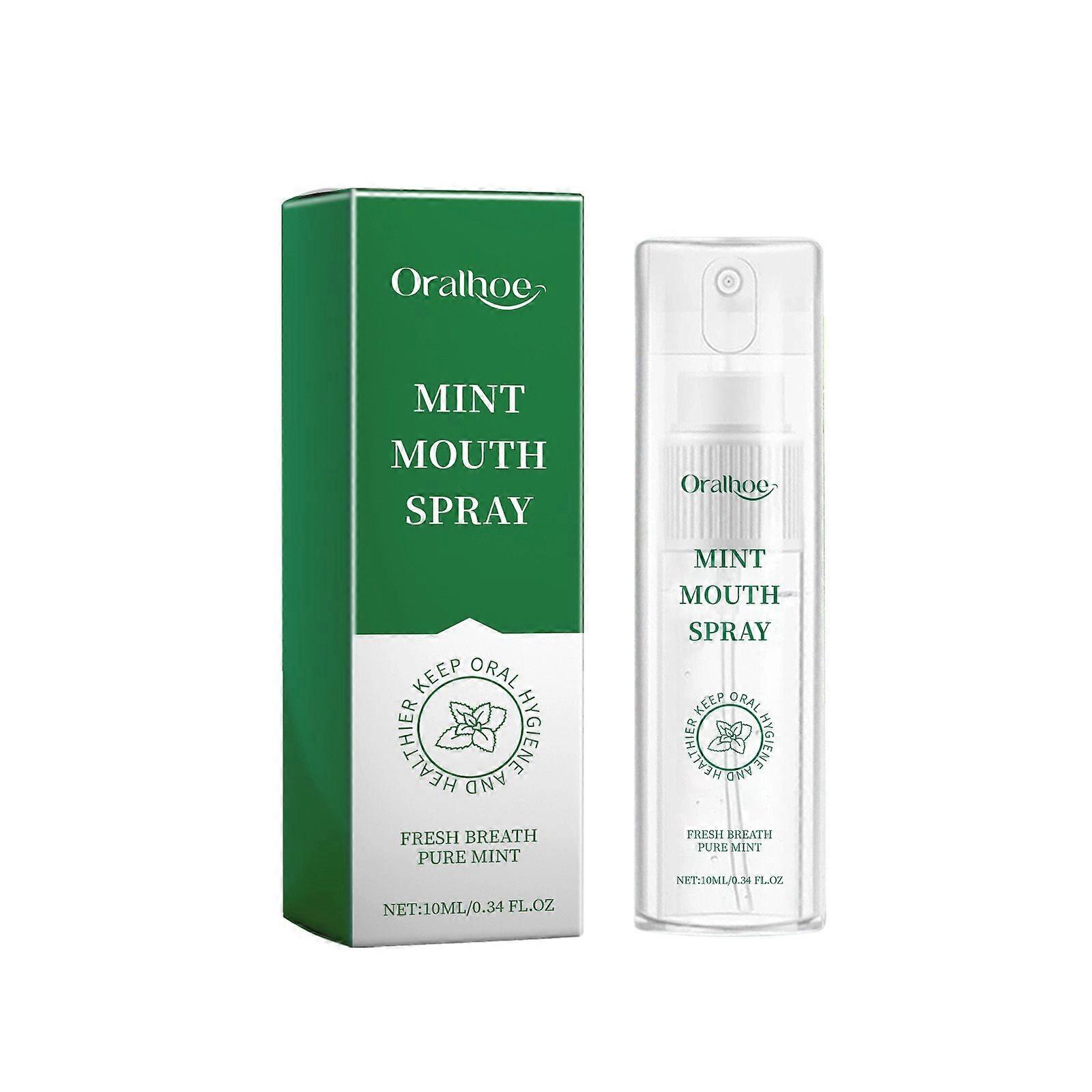 Mint Oral Spray Contains Mentha Piperita Extract