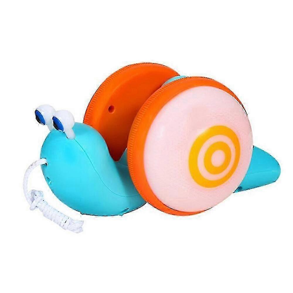 Snail Push Pull Toy For Toddlers Pull Along Walking Snail Toy Learning Toys And Sensory Development Educational Toy