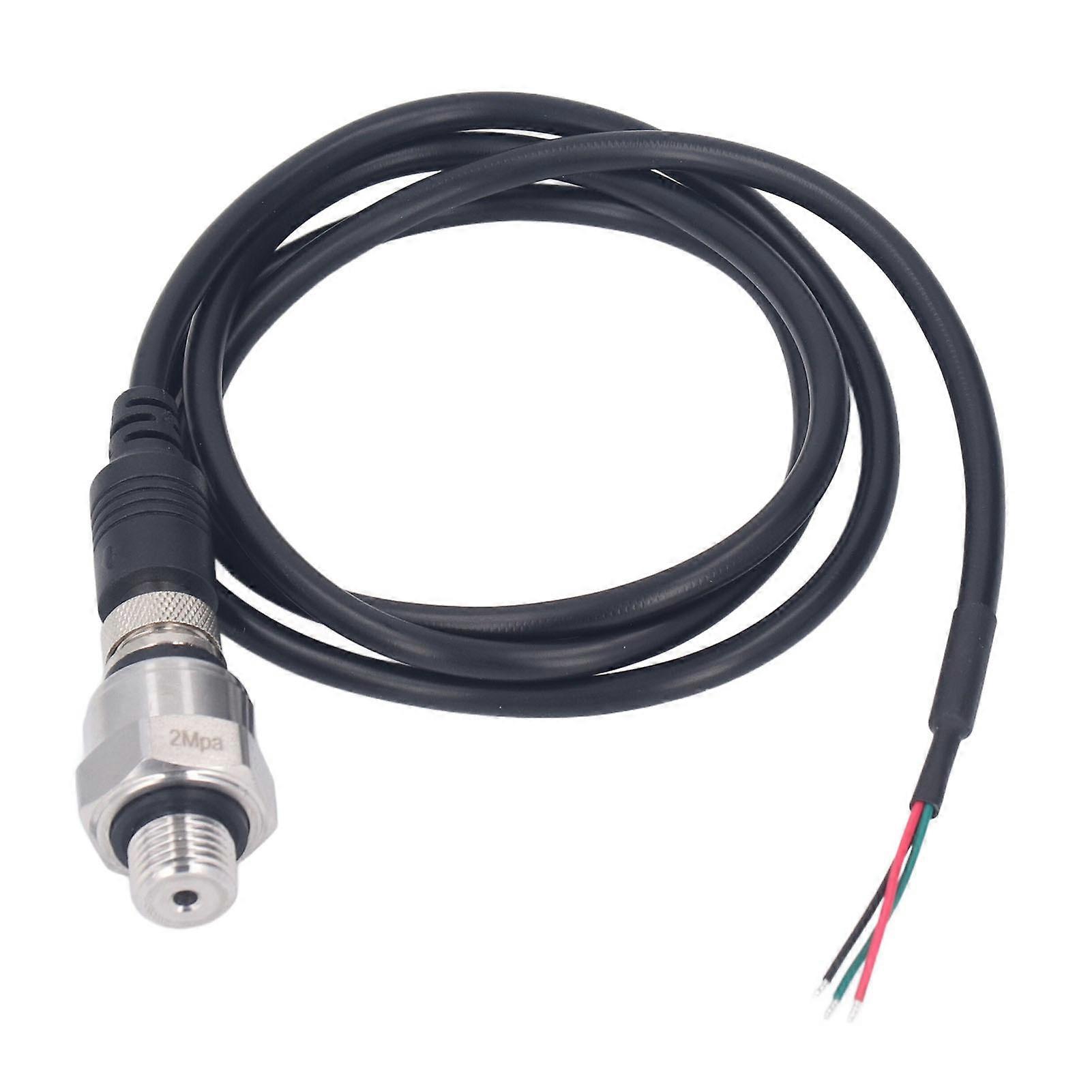 G1/4 καθολικός αισθητήρας αποστολέων πίεσης μετατροπέων πίεσης υψηλής ακρίβειας για την παραγωγή 2Mpa τάσης αερίου 0.5-4.5v πετρελαίου νερού