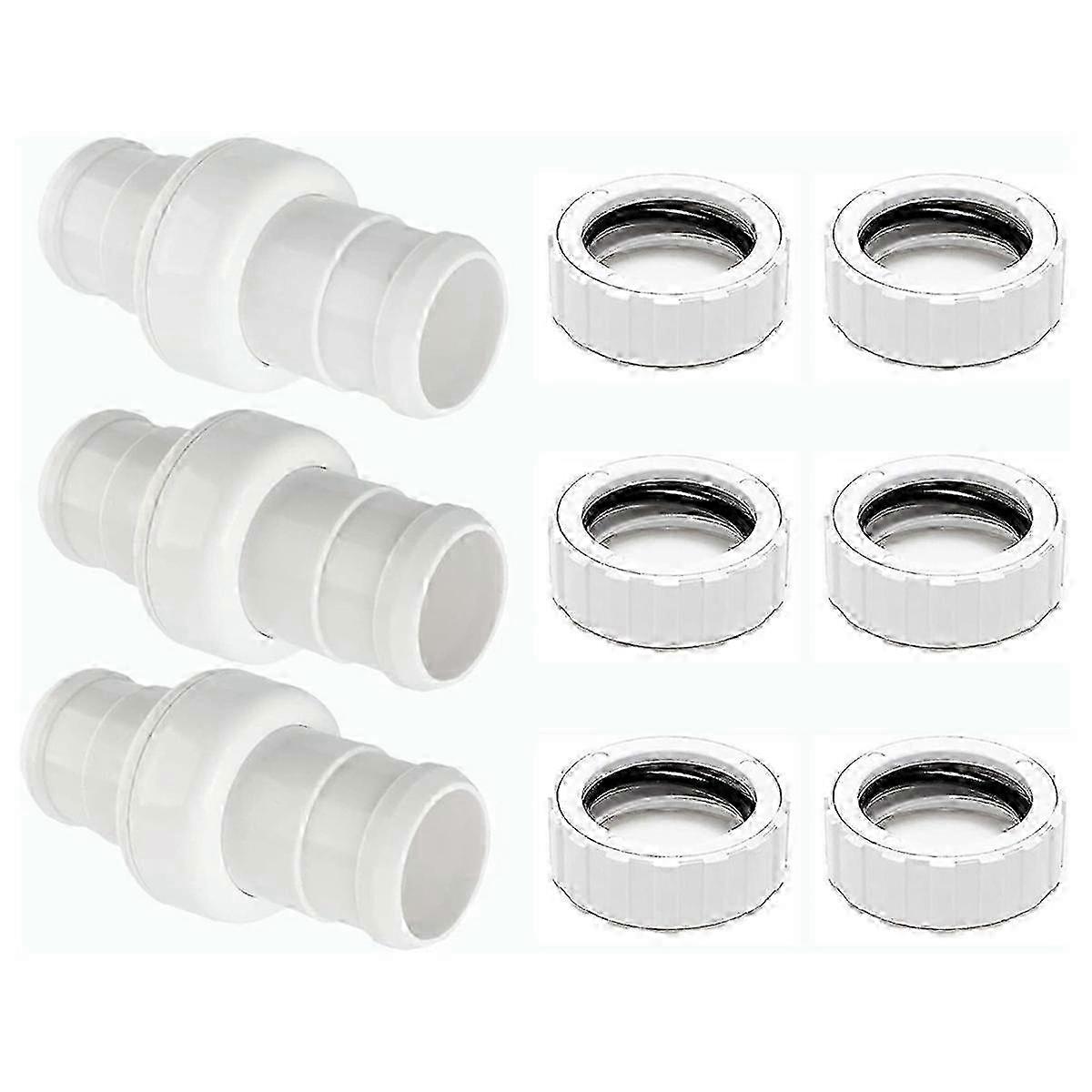 Pool Cleaner Hose Swivel & Hose Nut Replacement Kit for 360 Pool C