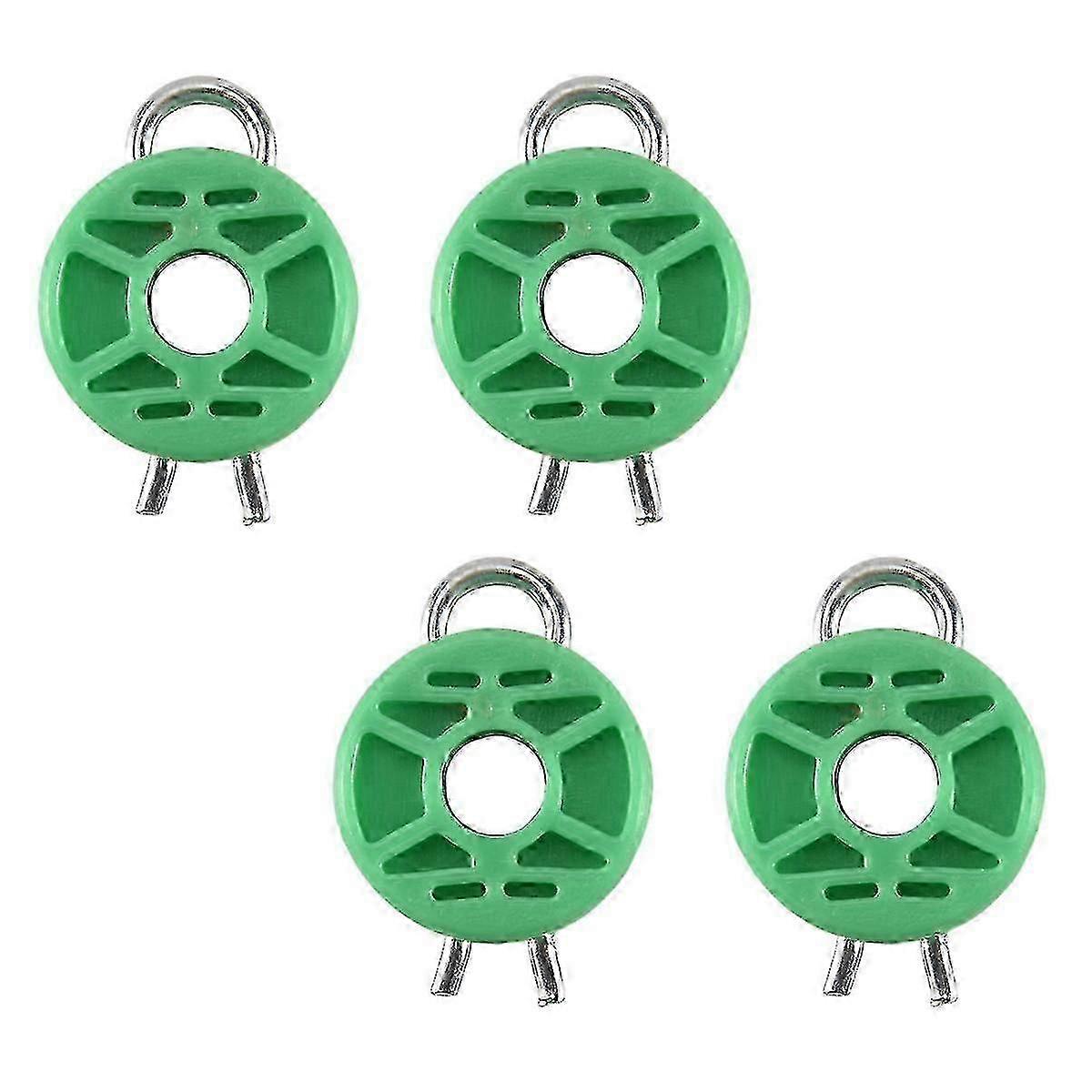 Saab 9-5 9-3 900 front power window regulator guide rollers - 4pcs