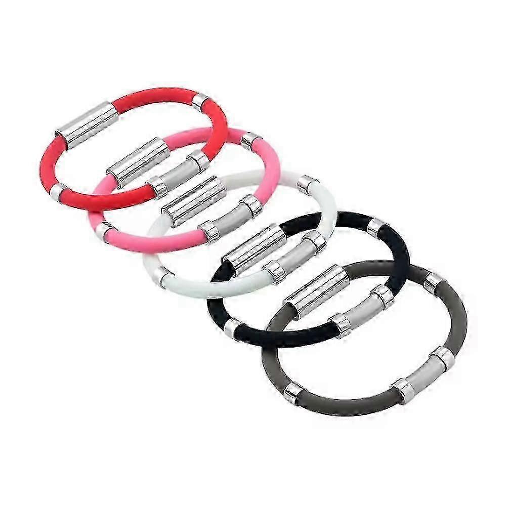 Titanium Ion Bracelet Negative Anti-Static Silicone