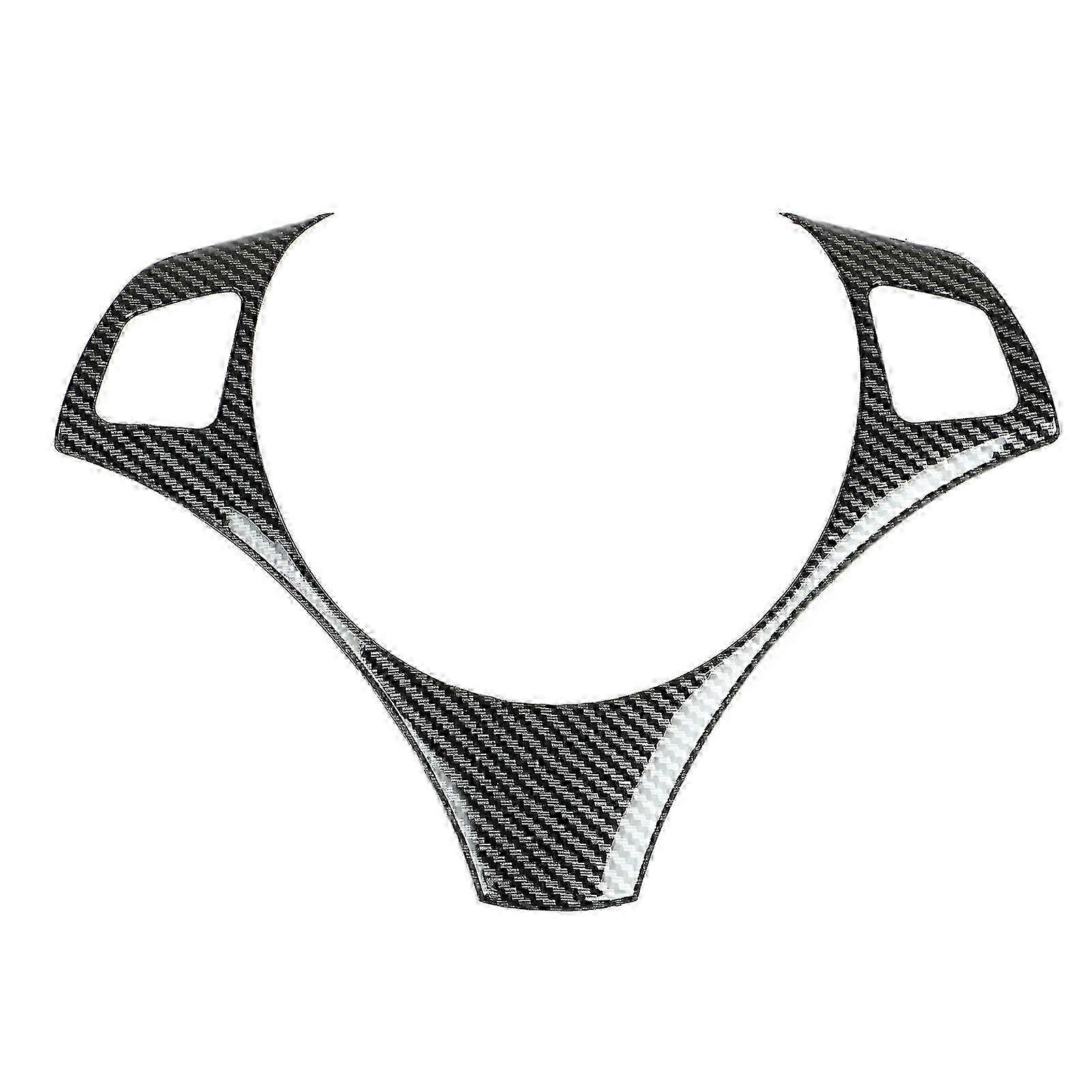 Steering Wheel Frame Trim with Carbon Fiber Pattern for 3 Series E90 E92 E93 - Stylish and Durable Protection Replacement