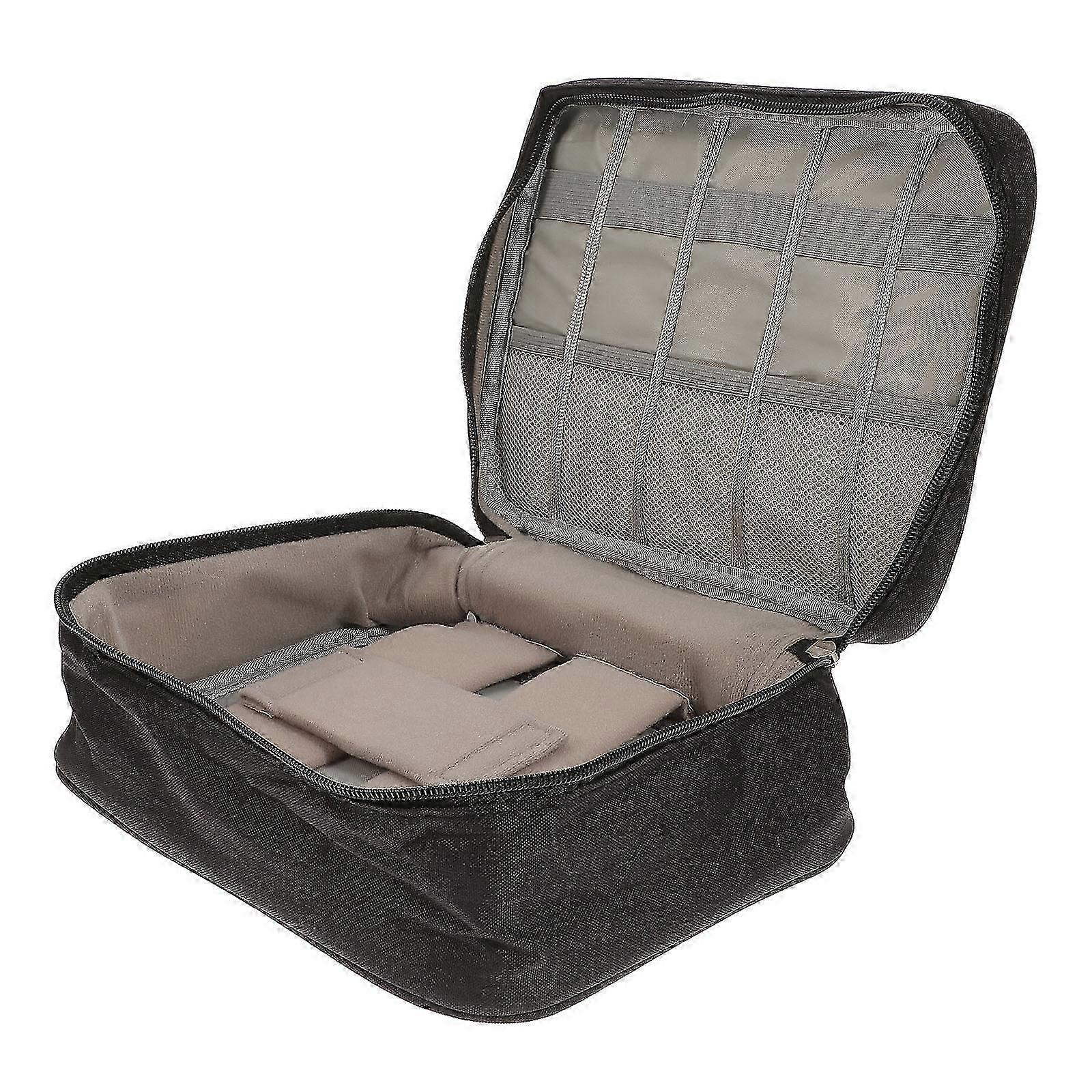 Electronics Accessory Carrying Bag Cord Management Durable Polyester Material 24.50X18.00X10.00CM 1Set