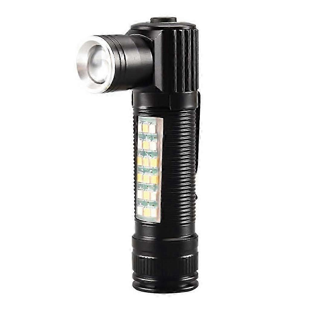 Strong Light Focusing LED Flashlight Rechargeable Torch Flashlight for Outdoor
