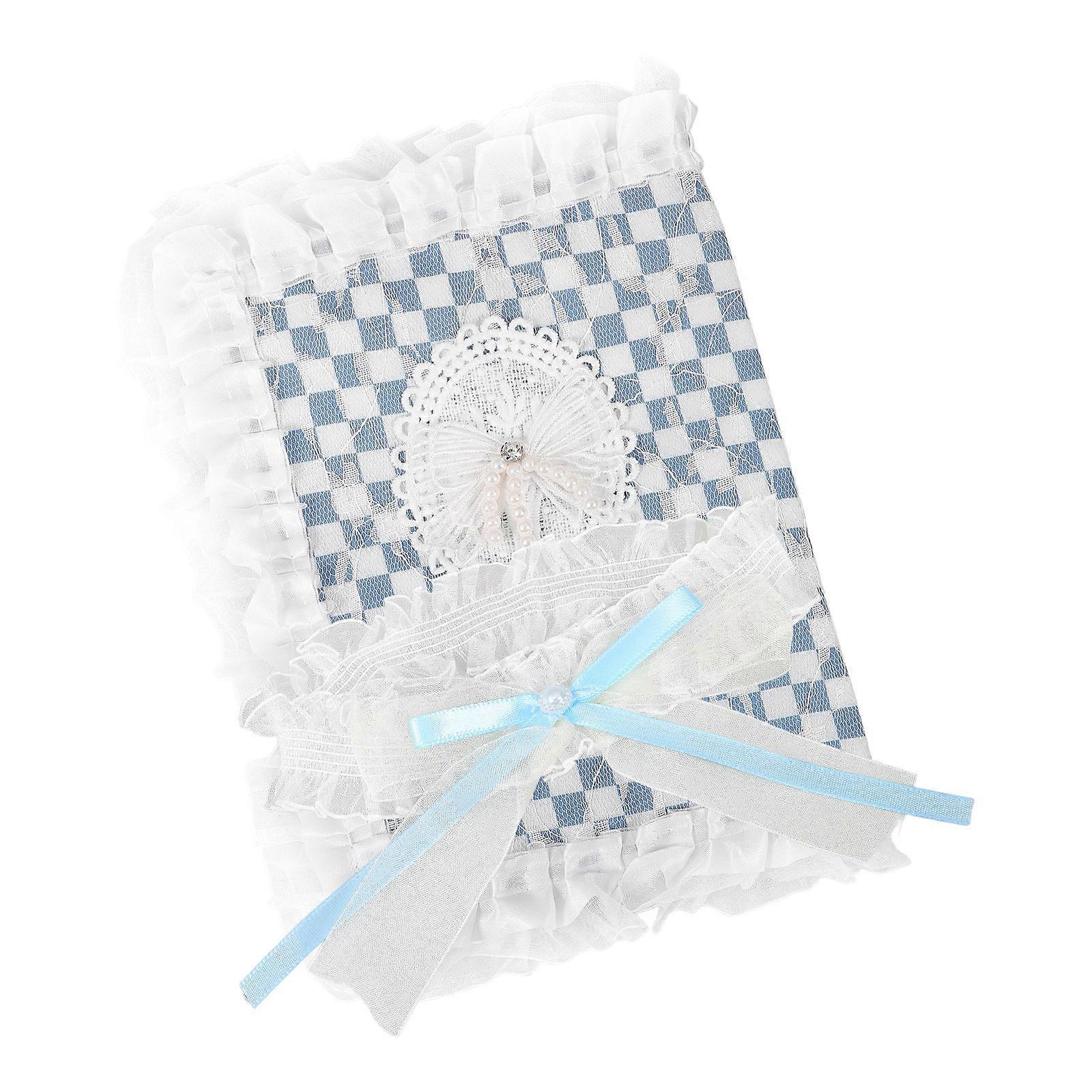 Soft Cover Book Protector Decorative Sleeve Multi Color Rectangular Shape Dustproof For Notebooks 1Set