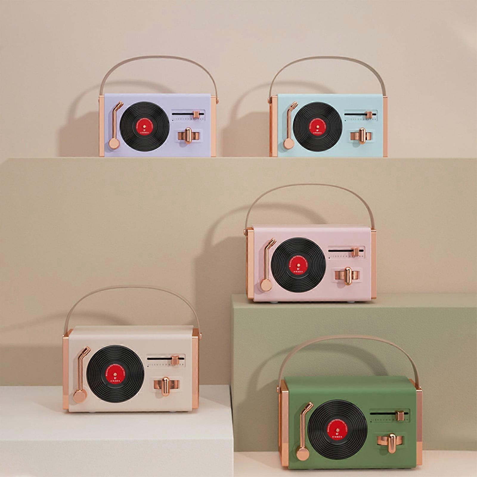 Jacenvly 2024 New Retro Bluetooth Stereo, Portable Home & Outdoor Player with U Disk, Compatible with Easter Decor & Spring Cleaning Deals