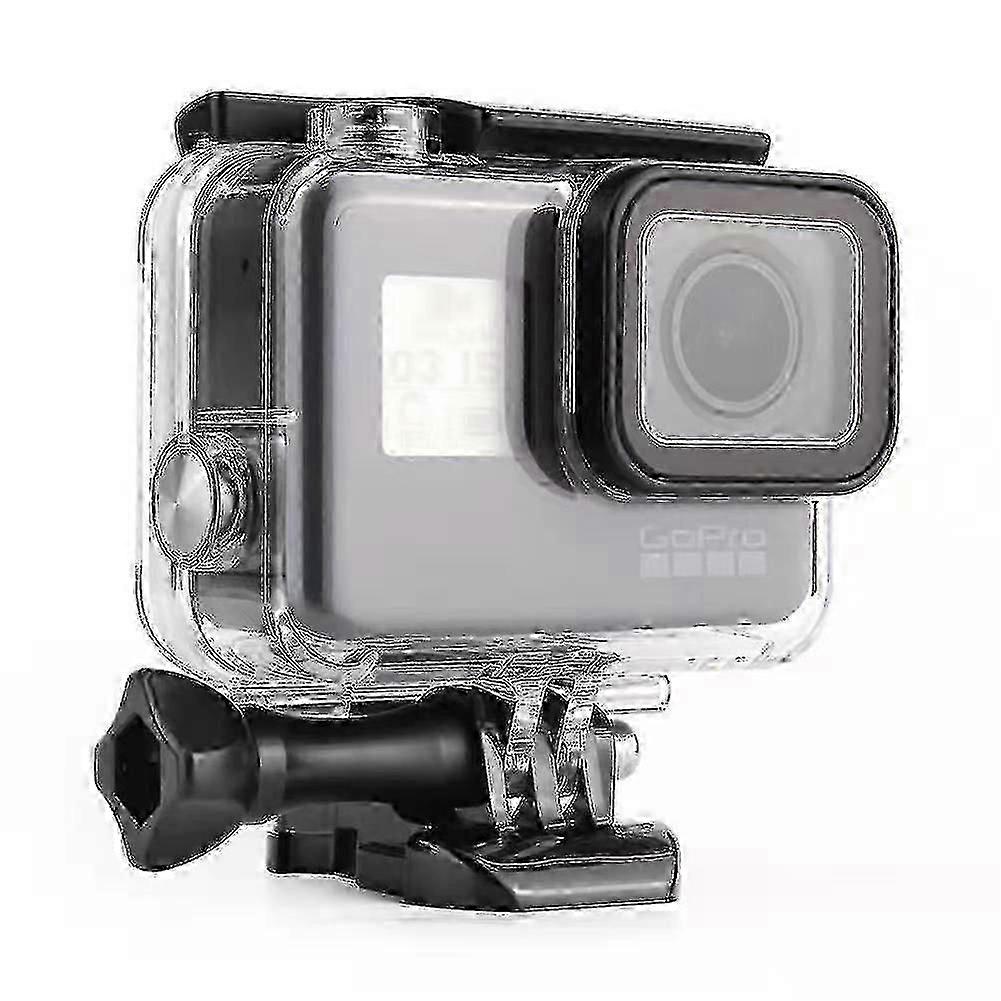 Waterproof Housing Case For Gopro Hero7/6/5 Black, Underwater Dive Case Shell_Lucky_B
