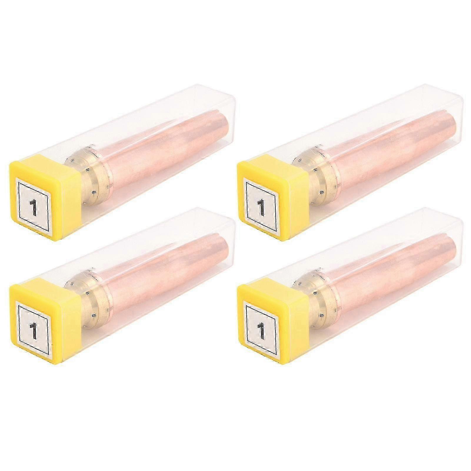 4Pcs Propane Cutting Torch Tips High Temperature Resistance Fast Cutting Isobaric Cutting Nozzle 2025