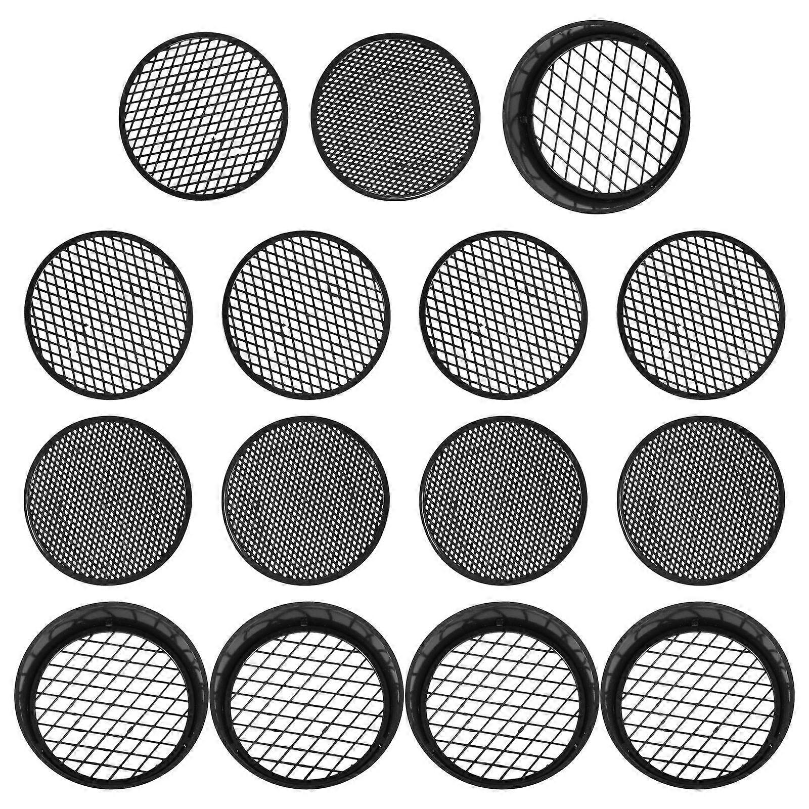 5 sæt/20stk Mesh sigtning Pan Garden Sieve Havearbejde Tool Riddle Soil Sieve Set