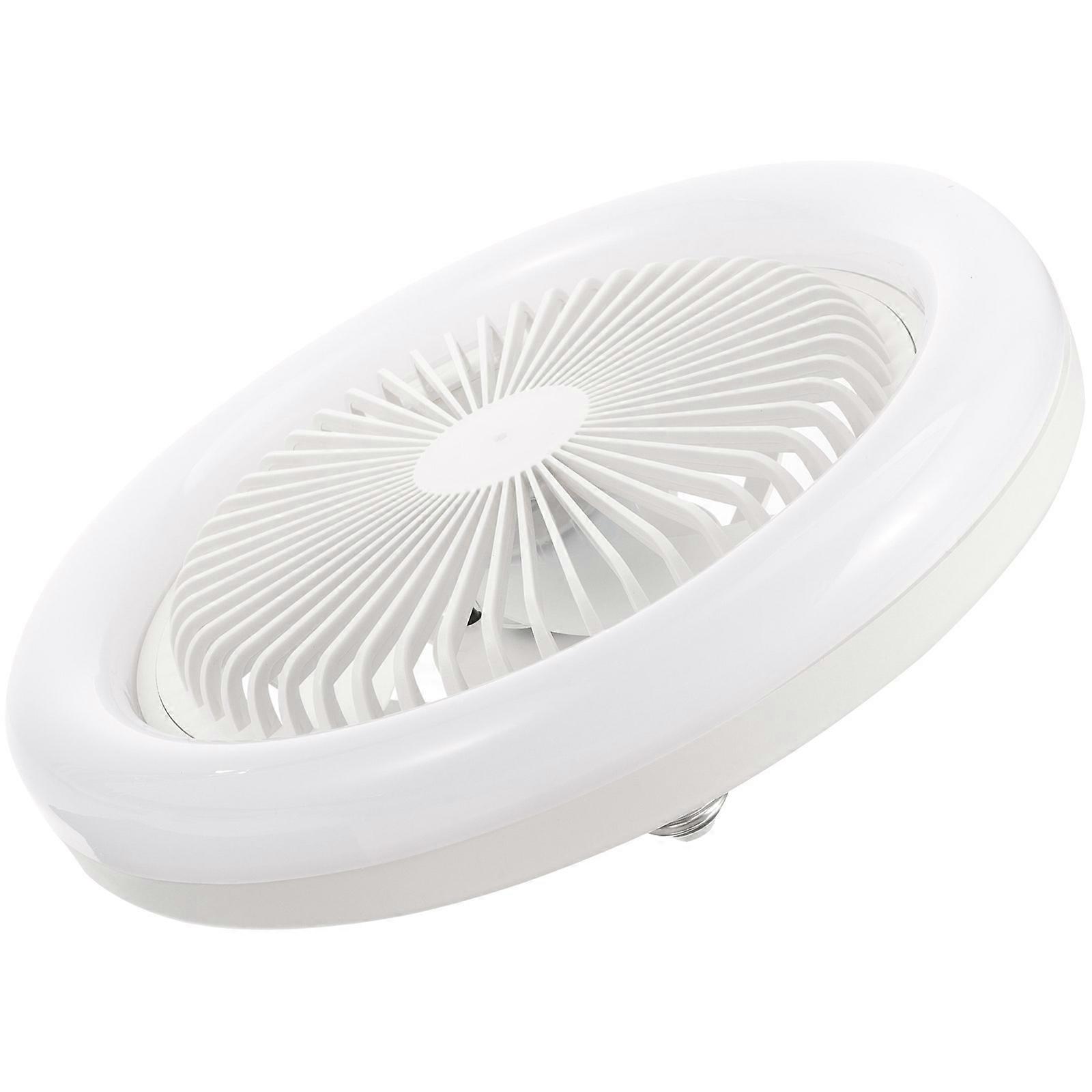 Modern Bladeless Ceiling Fan with Light LED Dimmable Ceiling Fan Lamp with Remote Control