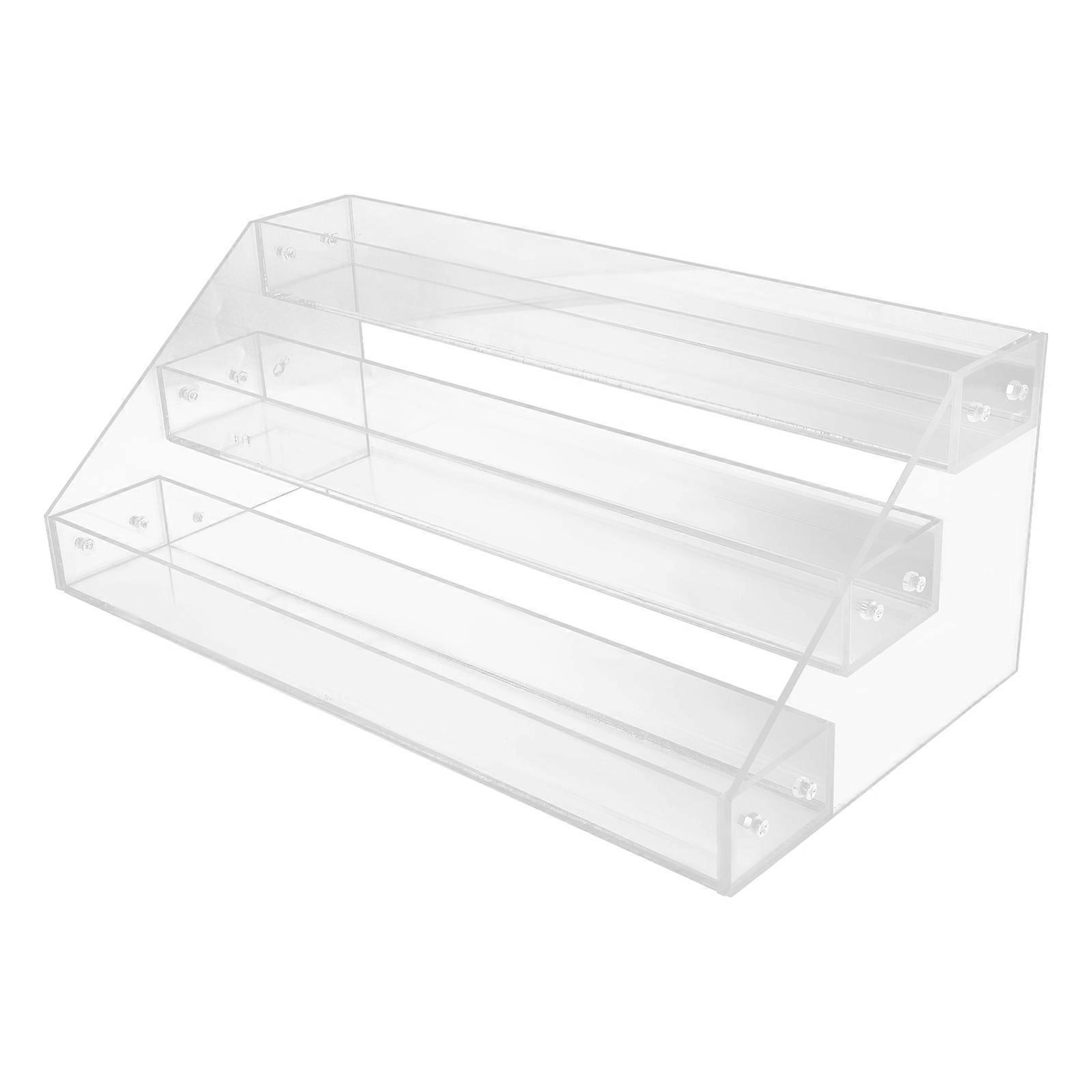 Clear Acrylic Spice Rack Organizer for Kitchen Countertop Use