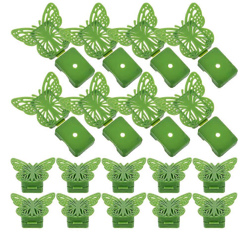 Plastic Trellis Clips for Plants Support with Durable ABS Material 20Pcs