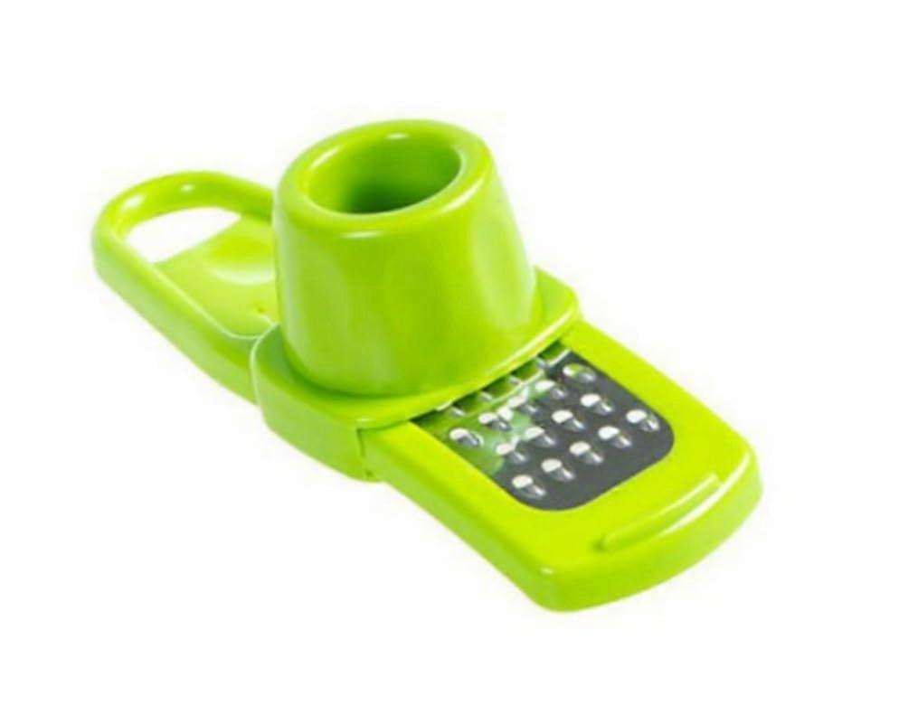 Ginger Grater and Garlic Press with Precision Grating Surface, Manual Nutmeg Grinder for Kitchen