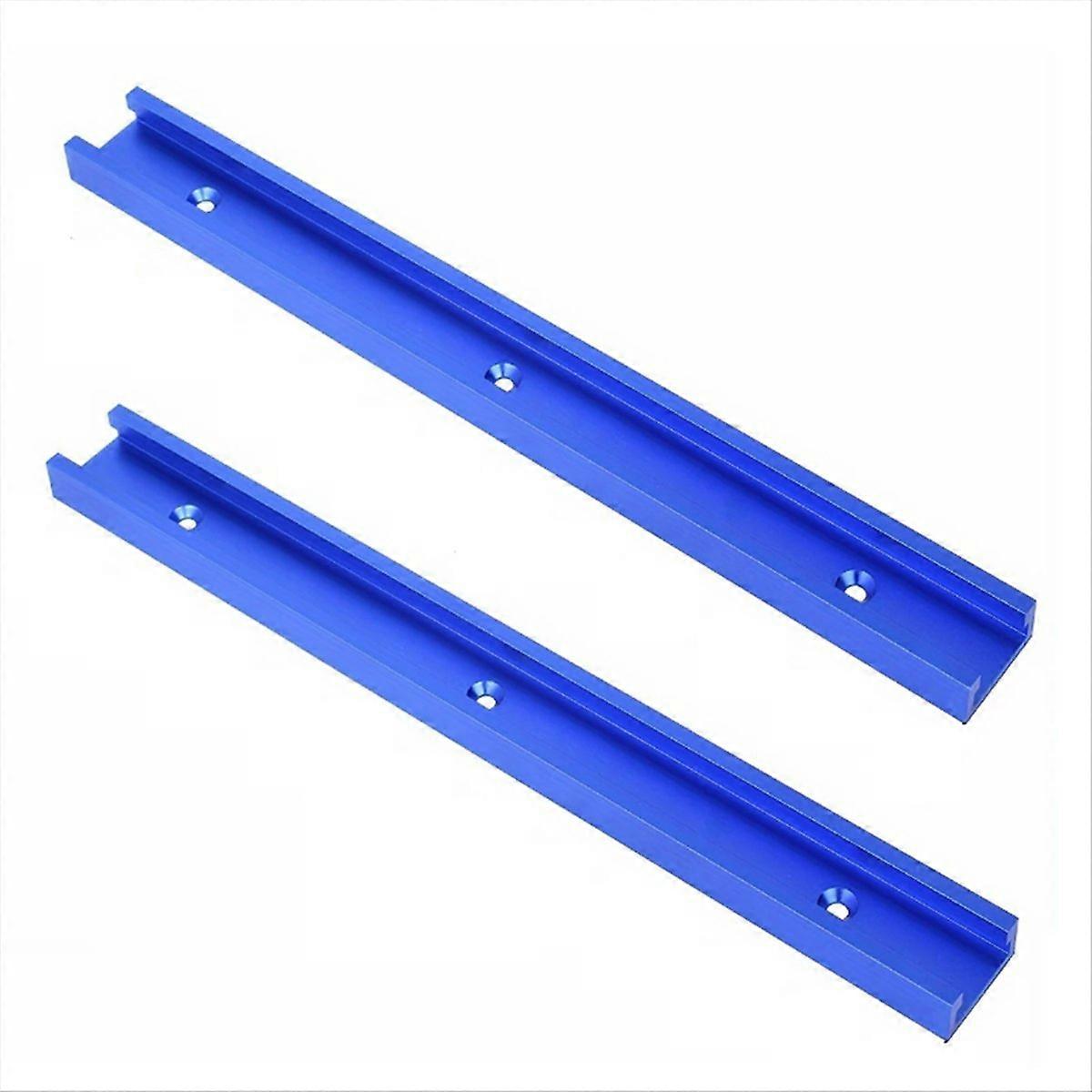 2PC 30 Tip T-track T-slot Tjgheab jgheab Ștamplarie Instrument de tâmplărie-50cm