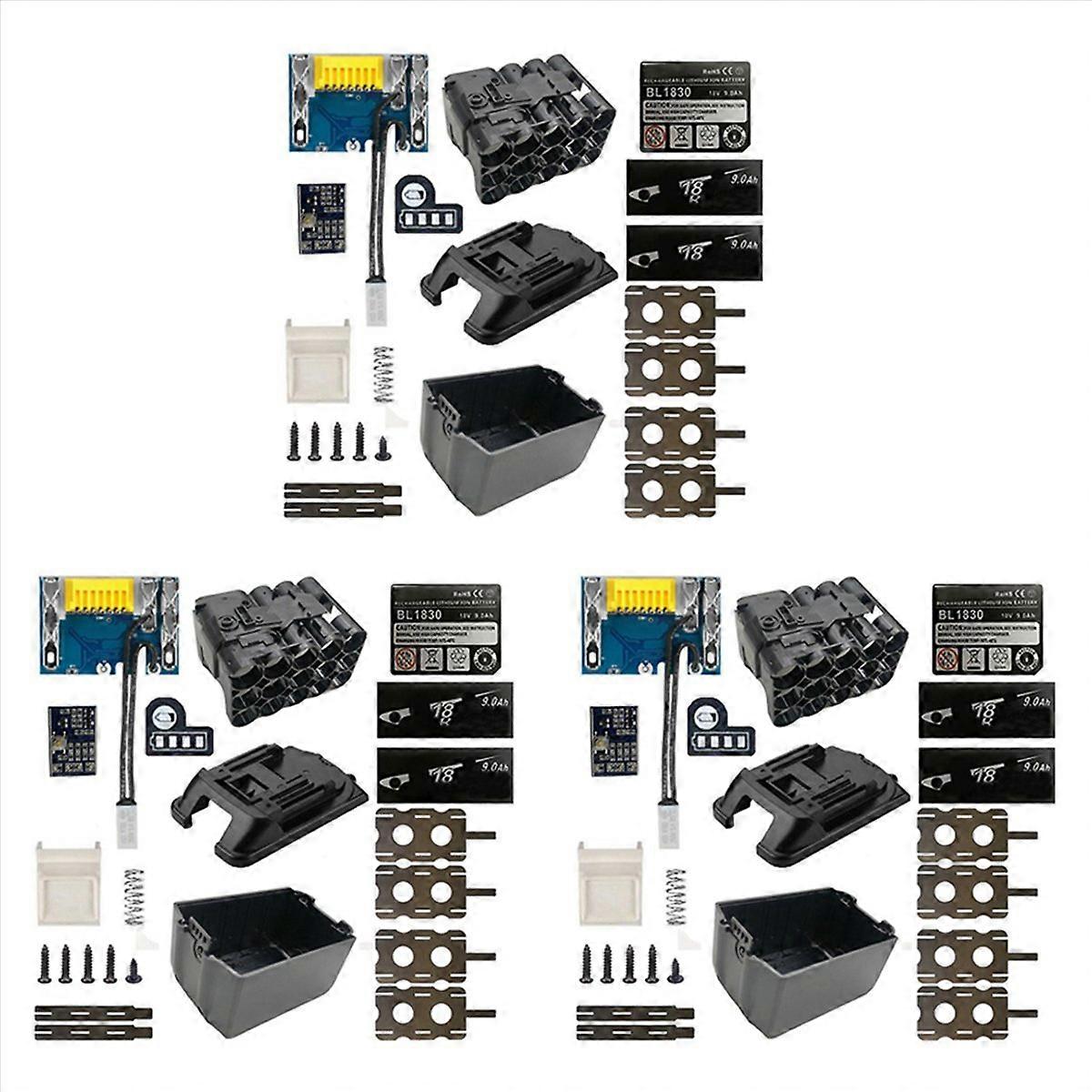 DIY BL1890 Battery Case PCB Charging Protection Board Shell Box