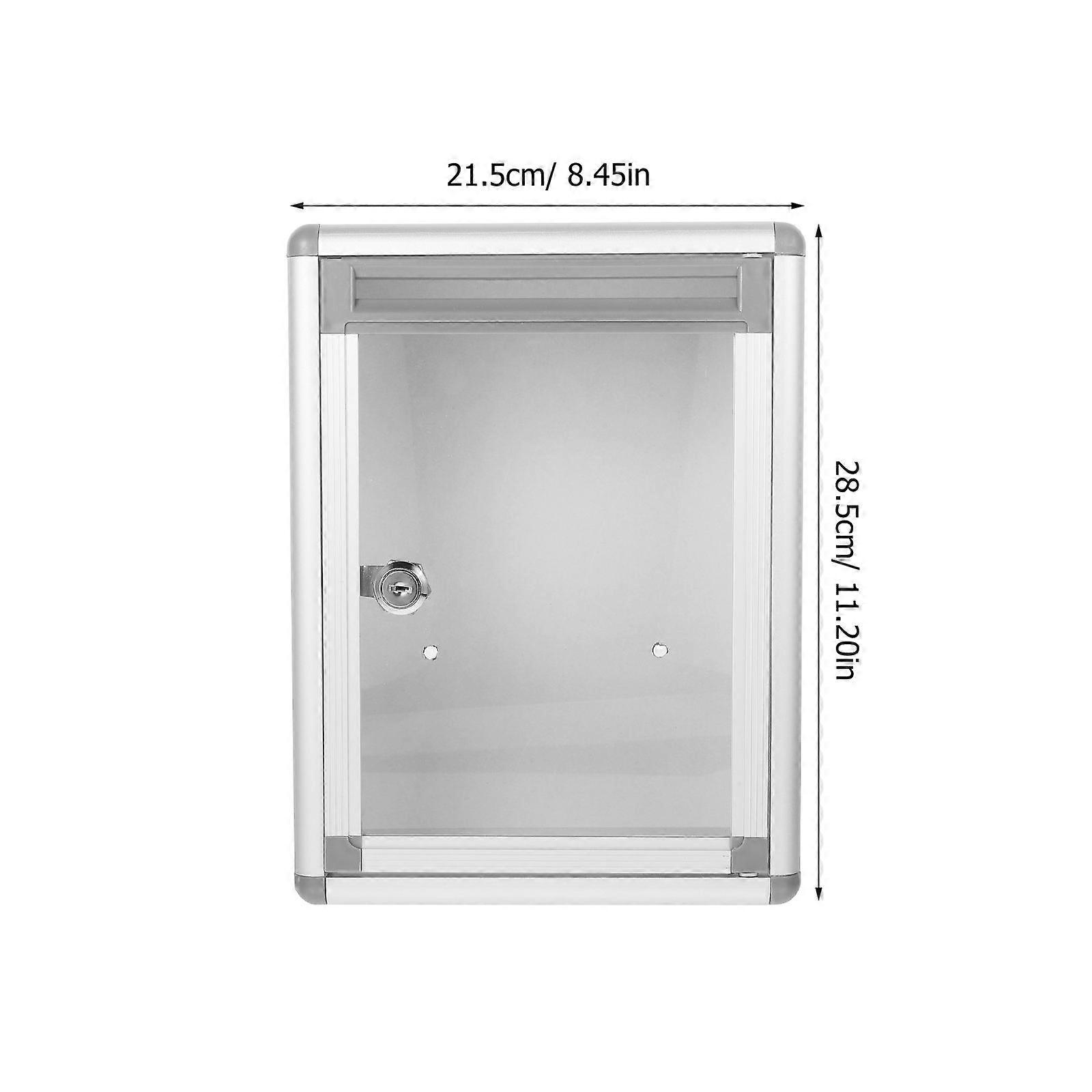 Letter Storage Box Suggestion Collection Box Complaint Container for Office Factory