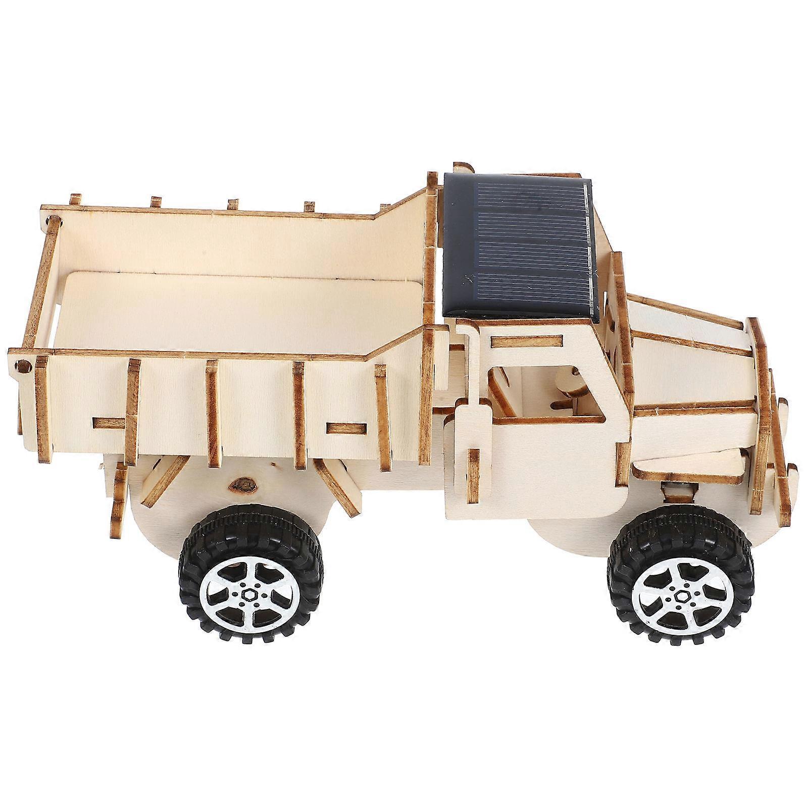 Solar Powered Car Toy DIY Assembly Kit for Educational Science Project 1Set