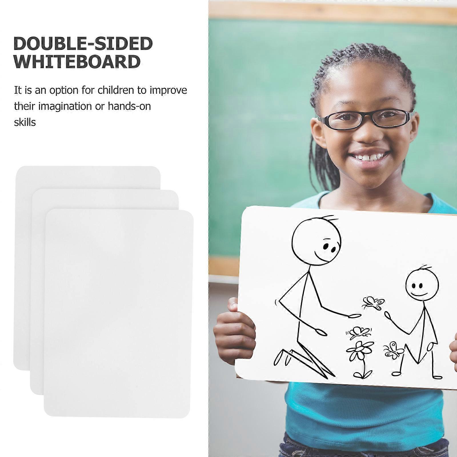 Small Dry Erase Board Children Writing Board Erasable 3Pcs Set