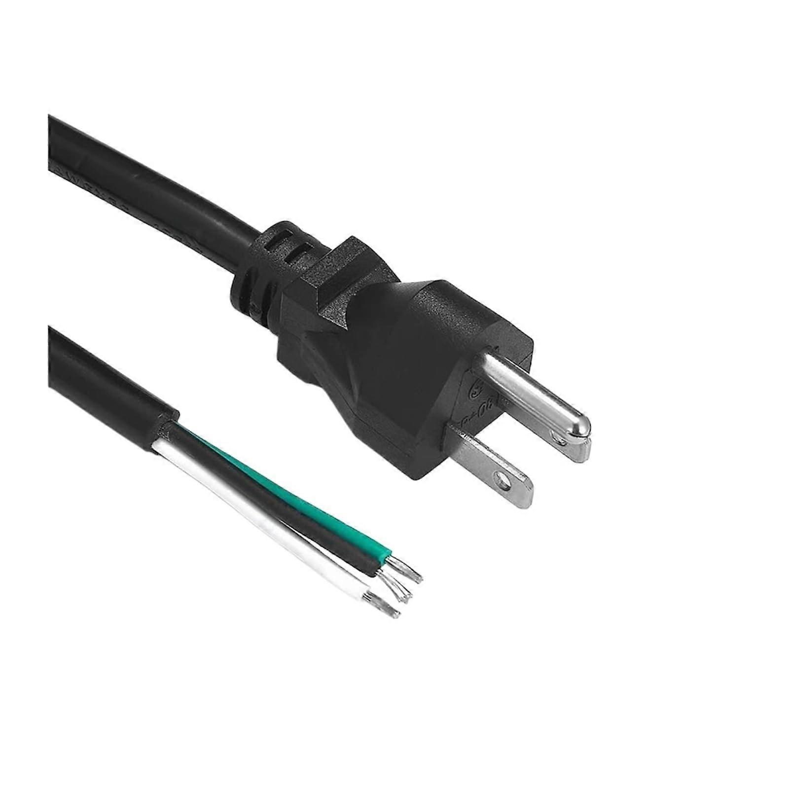 US Plug Power Extension Cable 3m 16AWG 3 Prong Cord with Grounded Safety for Instruments