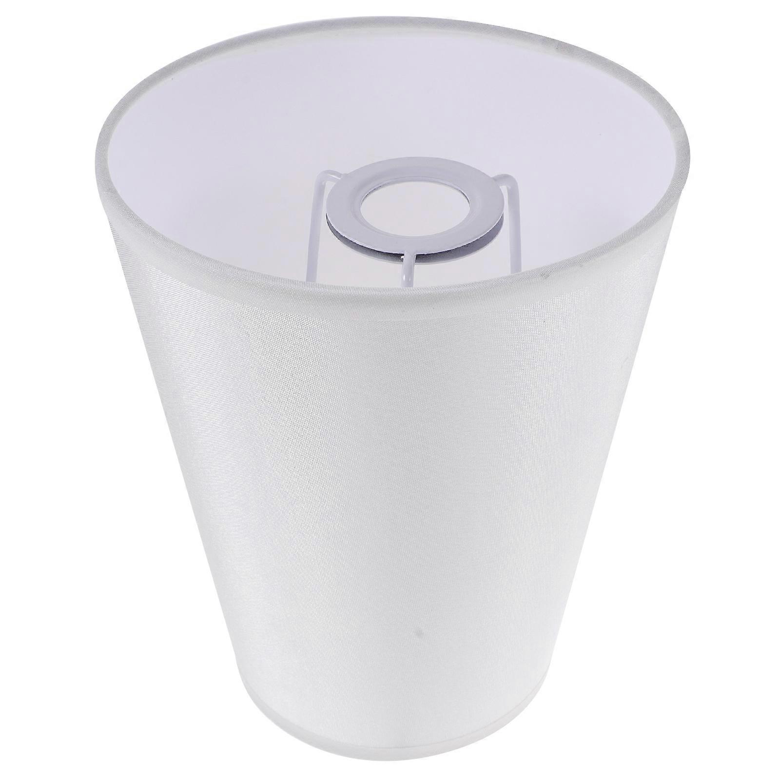 Table Lamp Lamp Shade White Semi-Circular Decorative 2Pcs