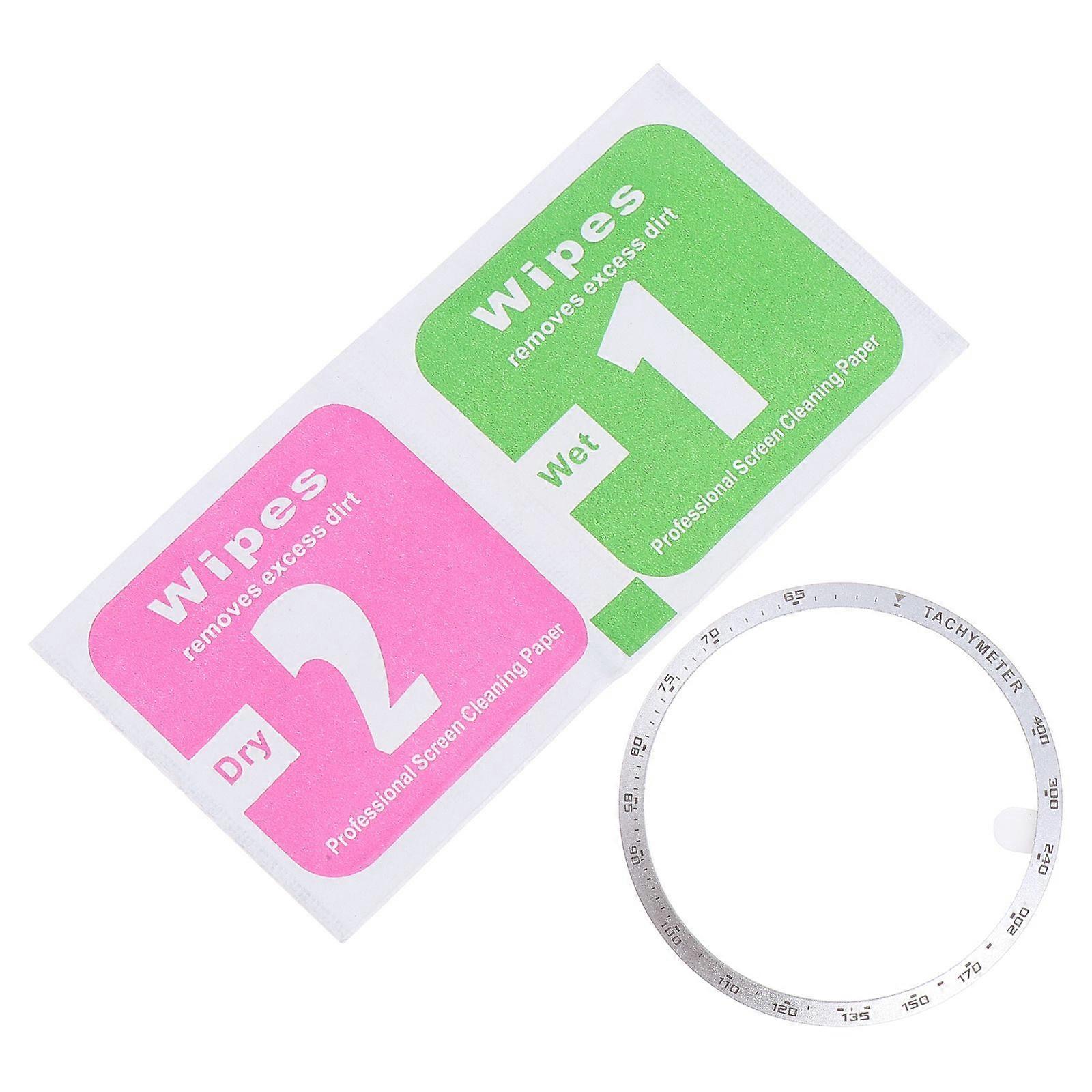 Silver Watch Frame Aluminum Alloy Watch Protective Case Ring for