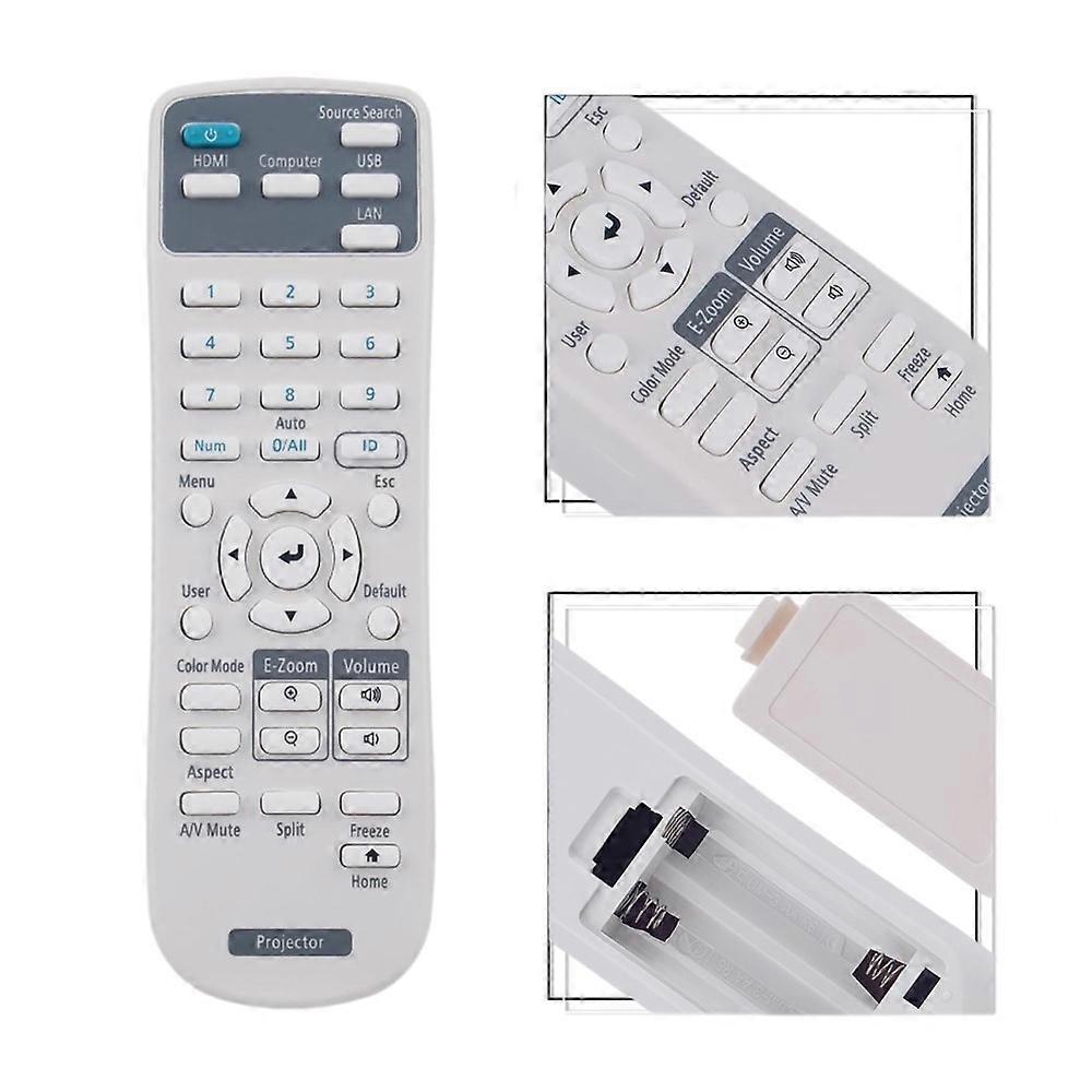 219863500 For Epson Projector Infrared Remote Control Long Range Transmission Universal Replacement