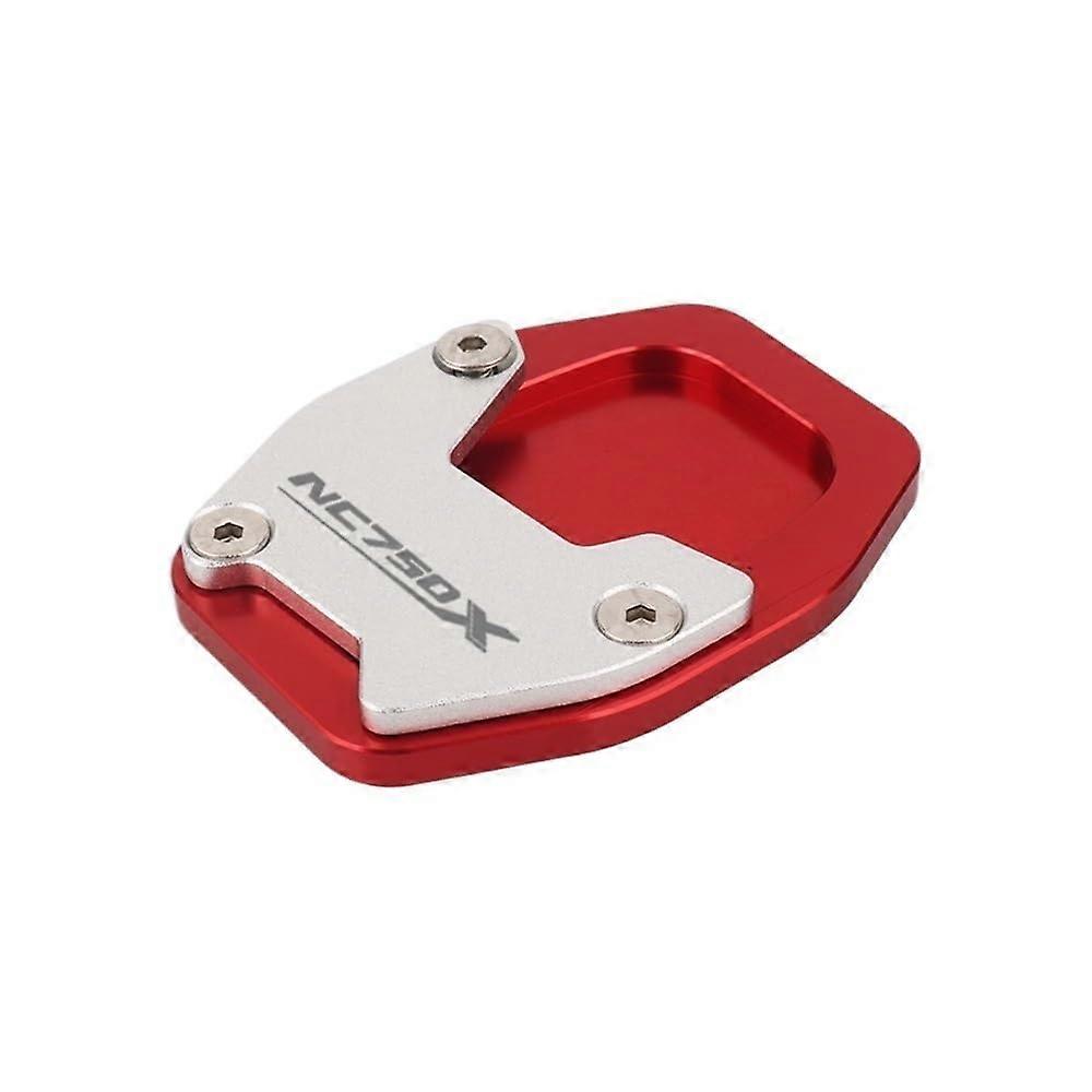 Motorcycle Kickstand Pad Side Stand Extension for Honda NC750X 2020 2021 Red Durable Stable