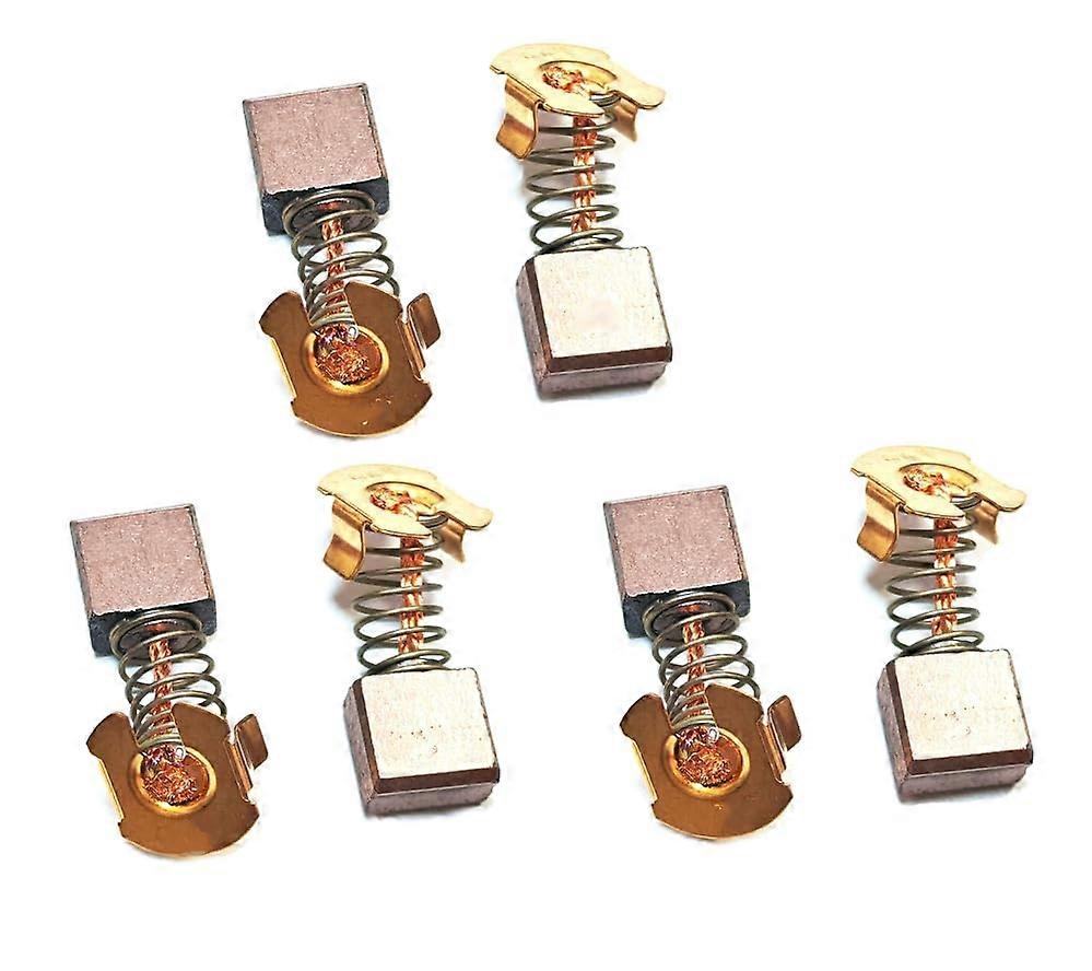 Carbon Brushes Set Restore Performance 6Pcs for Makita BJR181 18V Cordless Reciprocating Saw