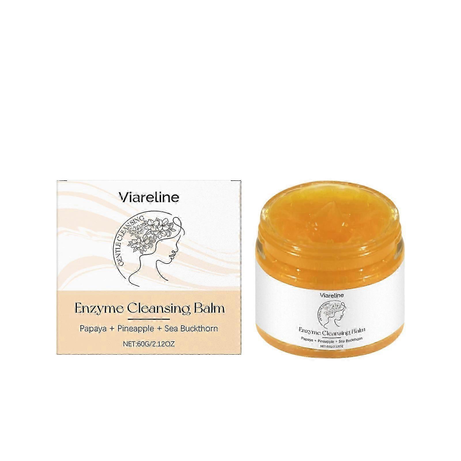 Moisturizing Cleansing & Makeup Remover Cream  Deep Pore Cleansing, Gentle & Non-Tight Facial Cleanser with Antioxidants for All Skin Types, 60g