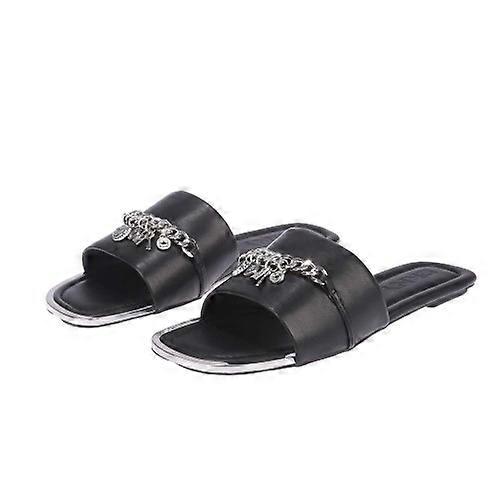 DKNY Womens/Ladies Holden Charm Flat Sliders
